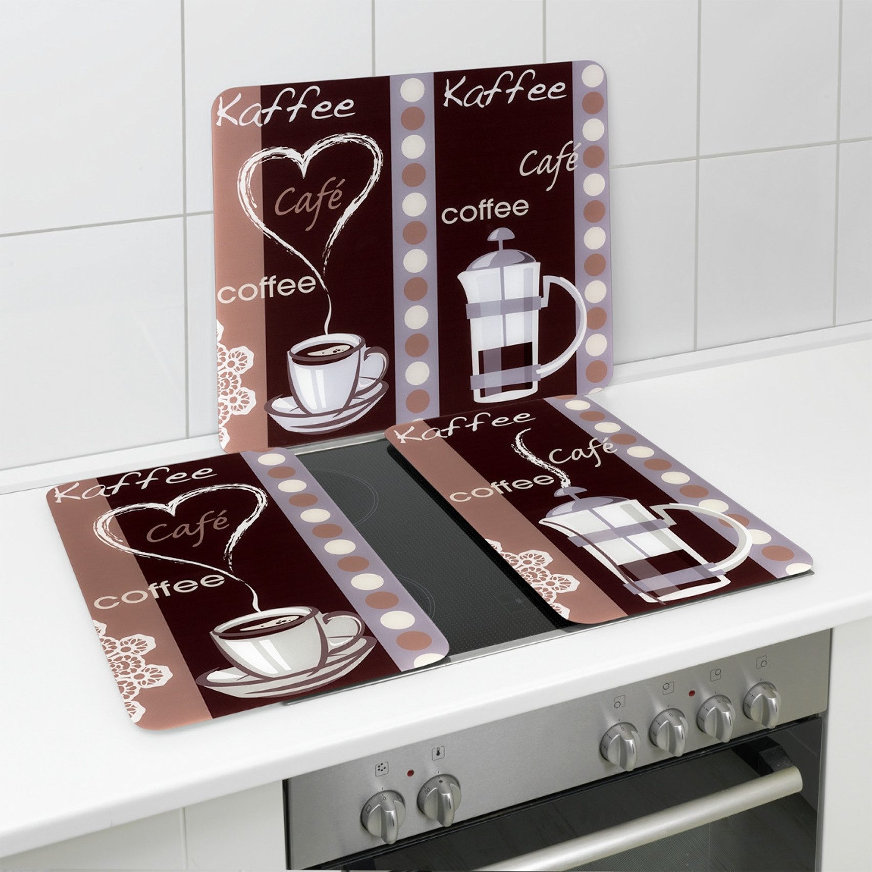 WENKO Snij- en afdekplank Model Koffiegeur los werkblad te gebruiken (1-delig)