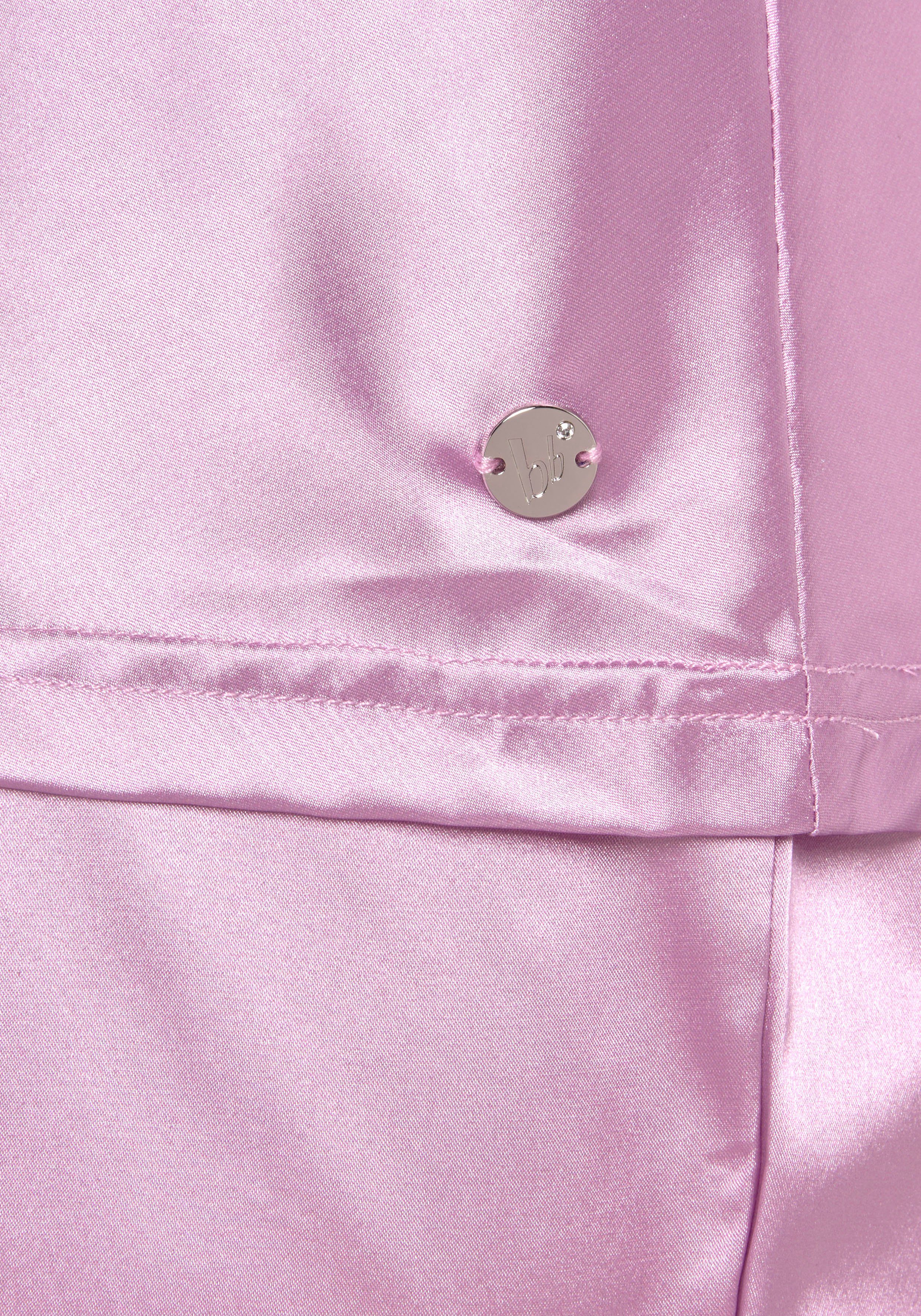 Vivance Dreams Shortama met kanten inzetten (2-delig)