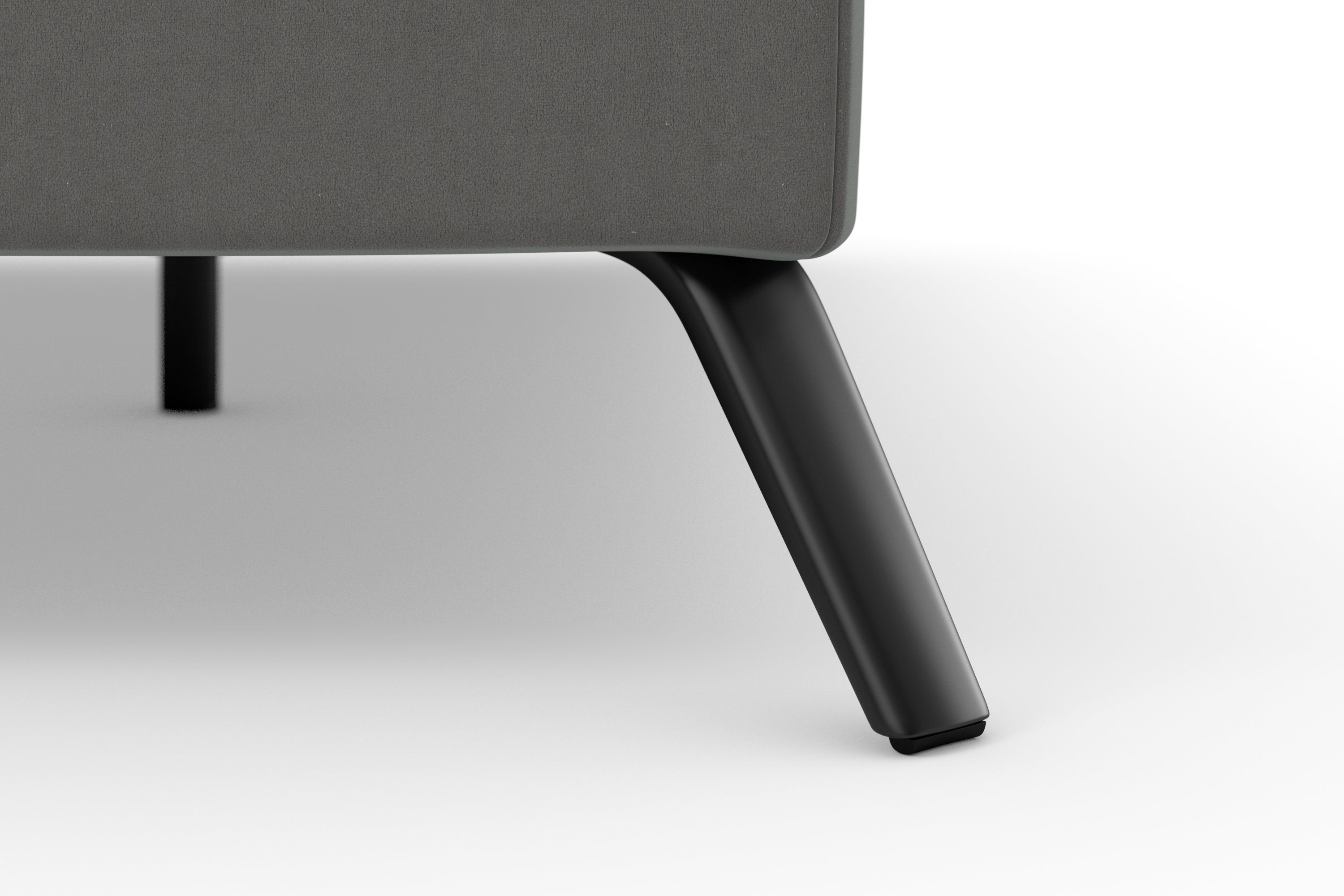 sit&more Zithoek Olsen U-vorm inclusief zitdiepteverstelling, naar keuze met slaapfunctie, 15 cm hoog