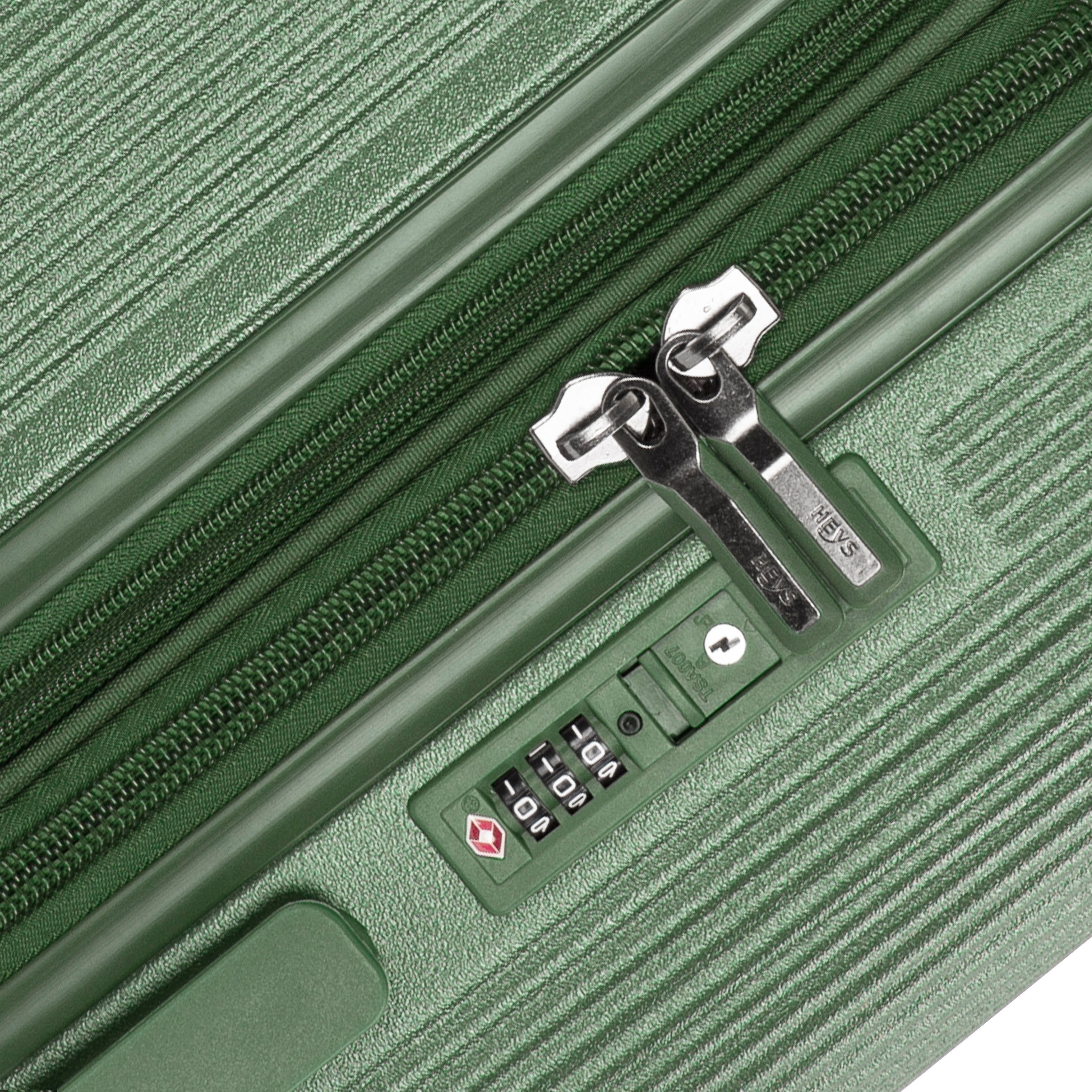 Heys Hardshell-trolley Earthtone, verschillende maten en kleuren Heys x Joachim Llambi reisbagage TSA-slot volumevergroting