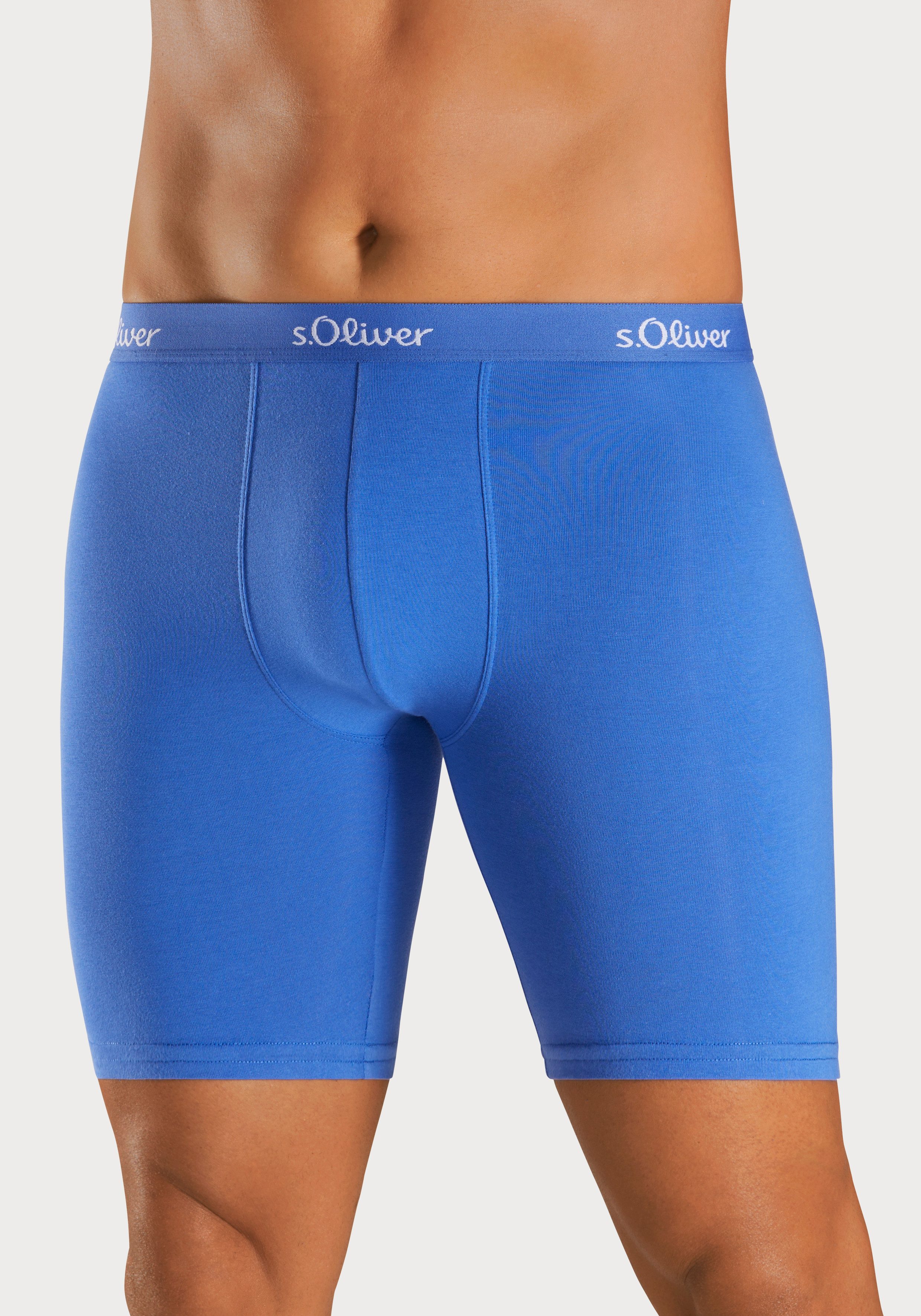 s.Oliver RED LABEL Beachwear Boxershort voor heren (set 3 stuks)