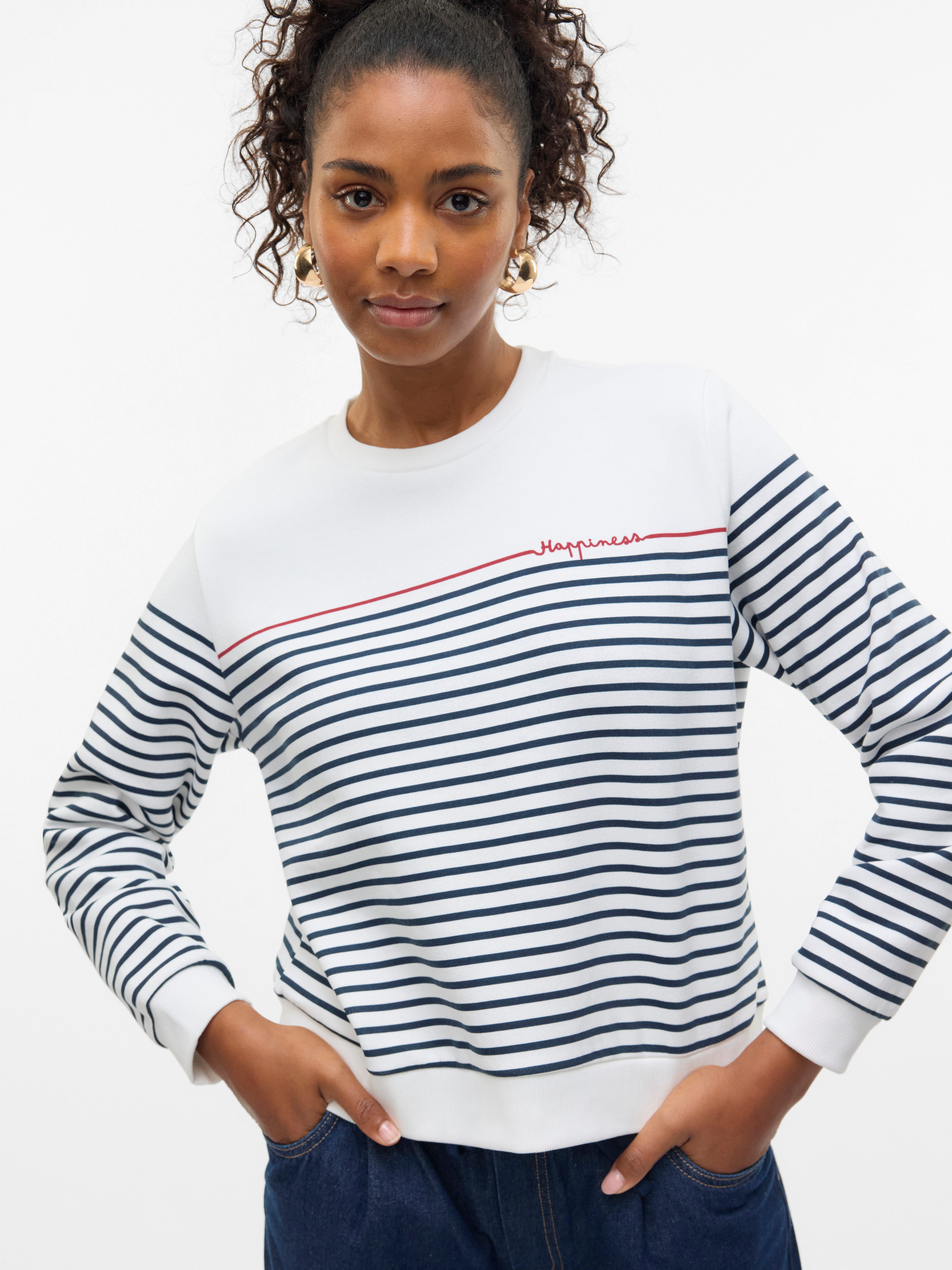Vero Moda Sweatshirt VMFERNANDA LS SWEAT BOX JRS GA