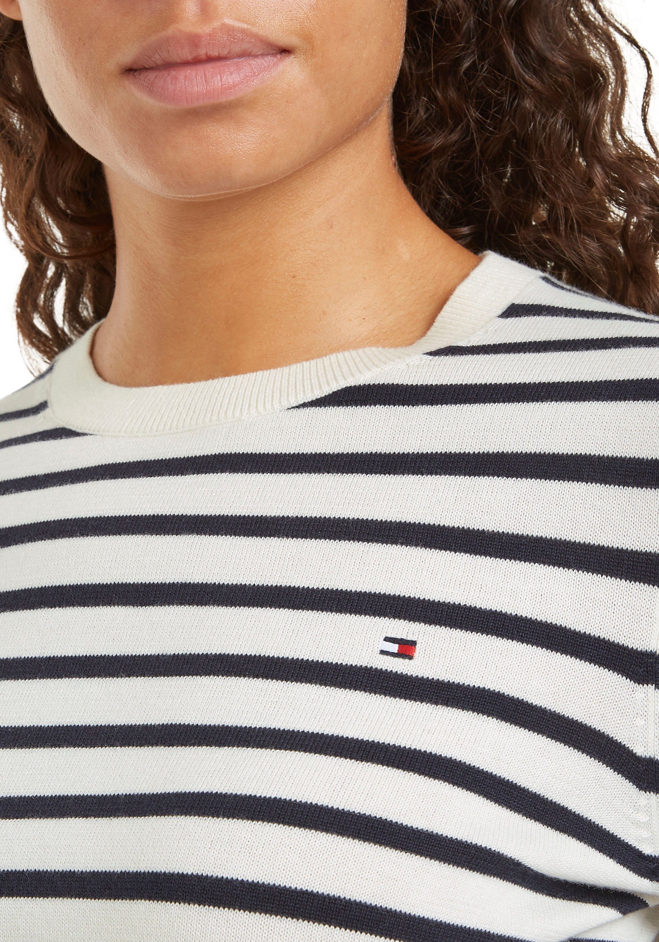Tommy Hilfiger Trui met korte mouwen CO JERSEY STITCH C-NK SS SWEATER