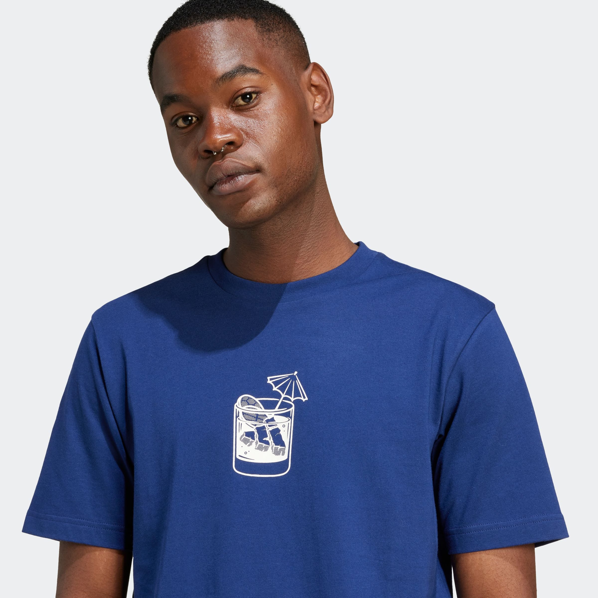 adidas Sportswear T-shirt M L DRINK TEE