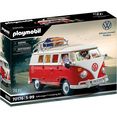 playmobil constructie-speelset volkswagen t1 campingbus (70176) vw licentie (74 stuks) multicolor