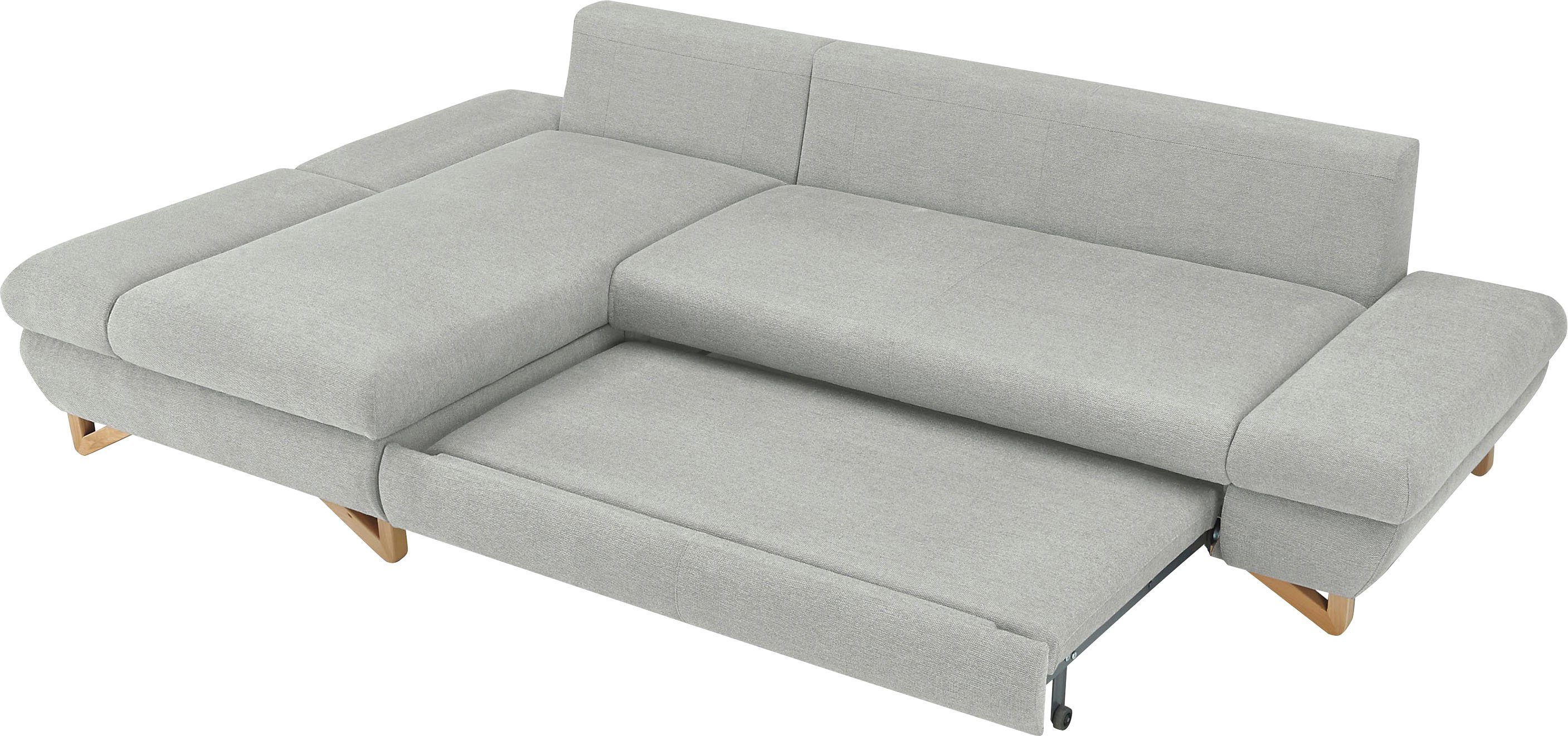 INOSIGN Slaapbank City/Giron comfortabele slaapbank (ligoppervlak 245 x 138 cm) en bedlade