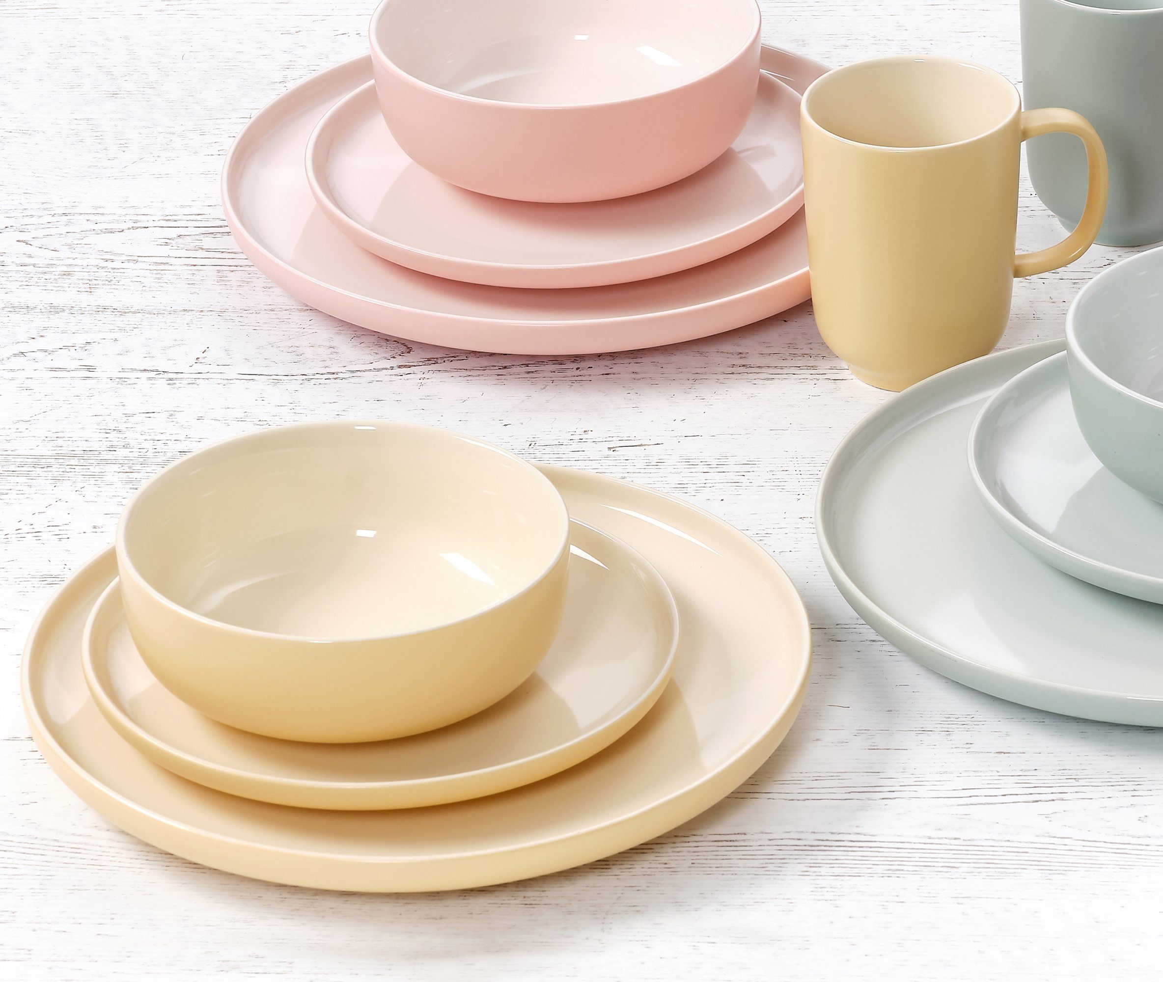 Ritzenhoff & Breker Combi-servies Serviesset, servies Jasper in scandinavische stijl, 16 delen, voor 4 personen (set, 16-delig)