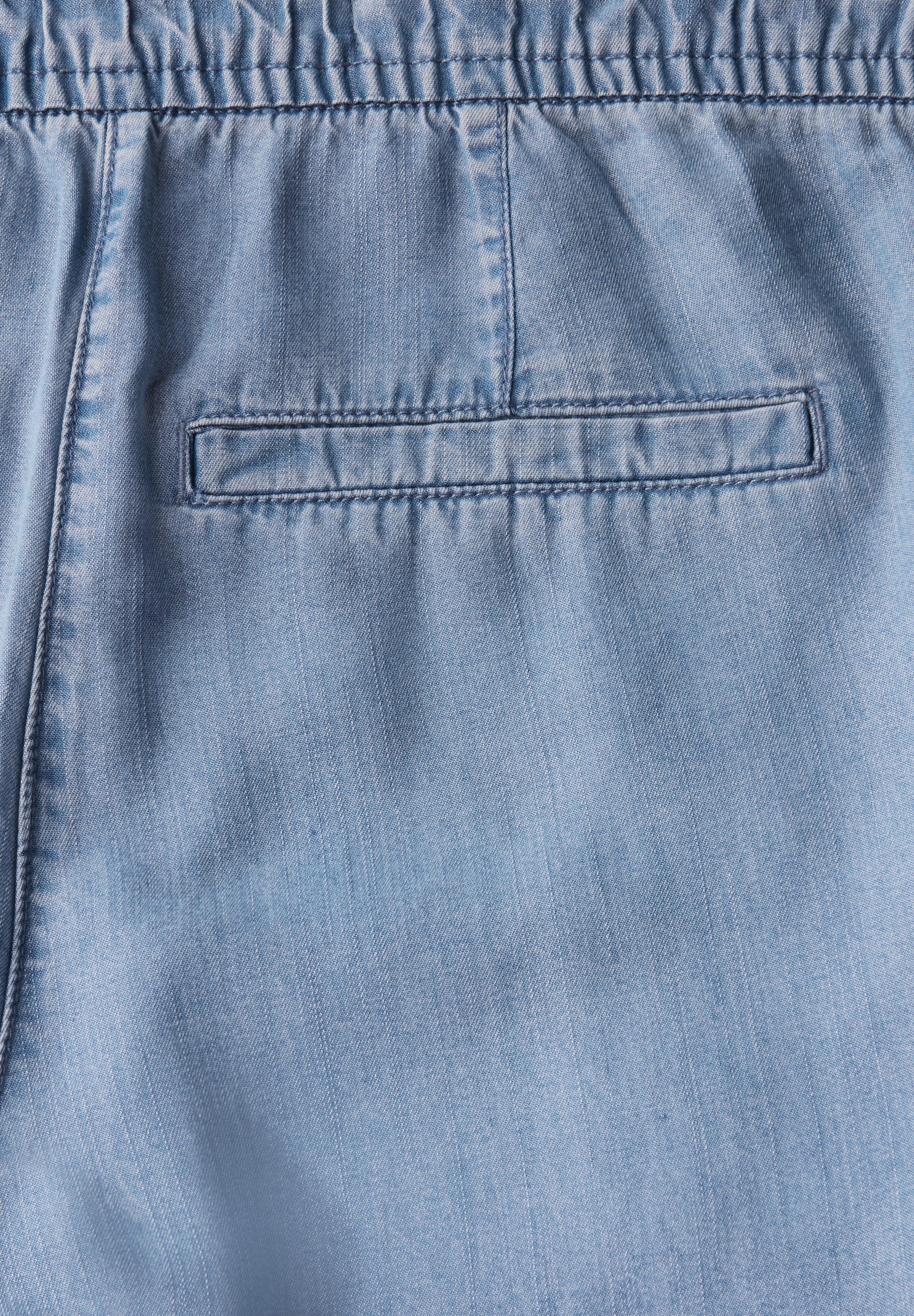 Cecil Stoffen broek Style Neele met elastische band en elastiek
