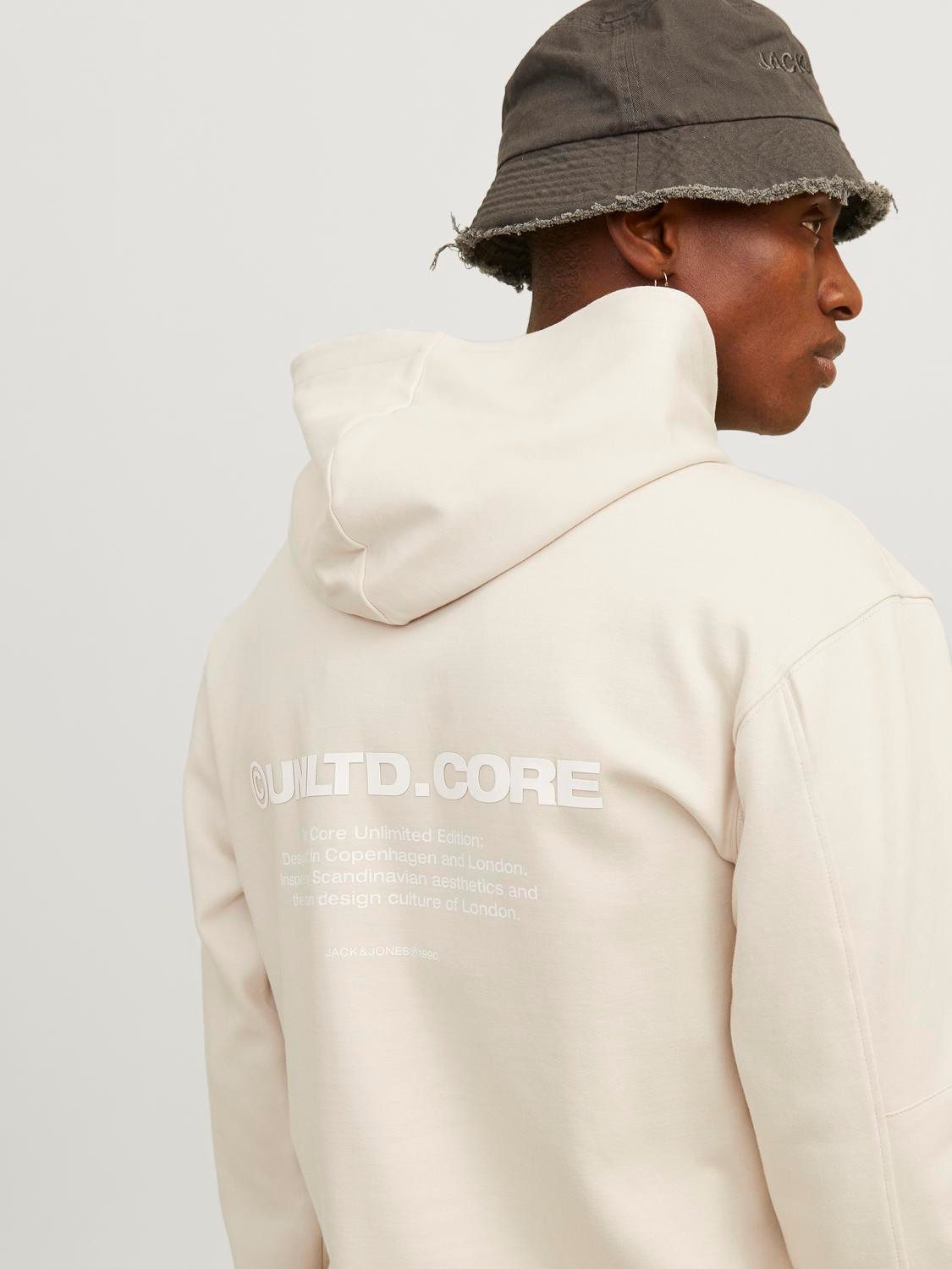 Jack & Jones Hoodie JCOAERO PRINT SWEAT HOOD NOOS
