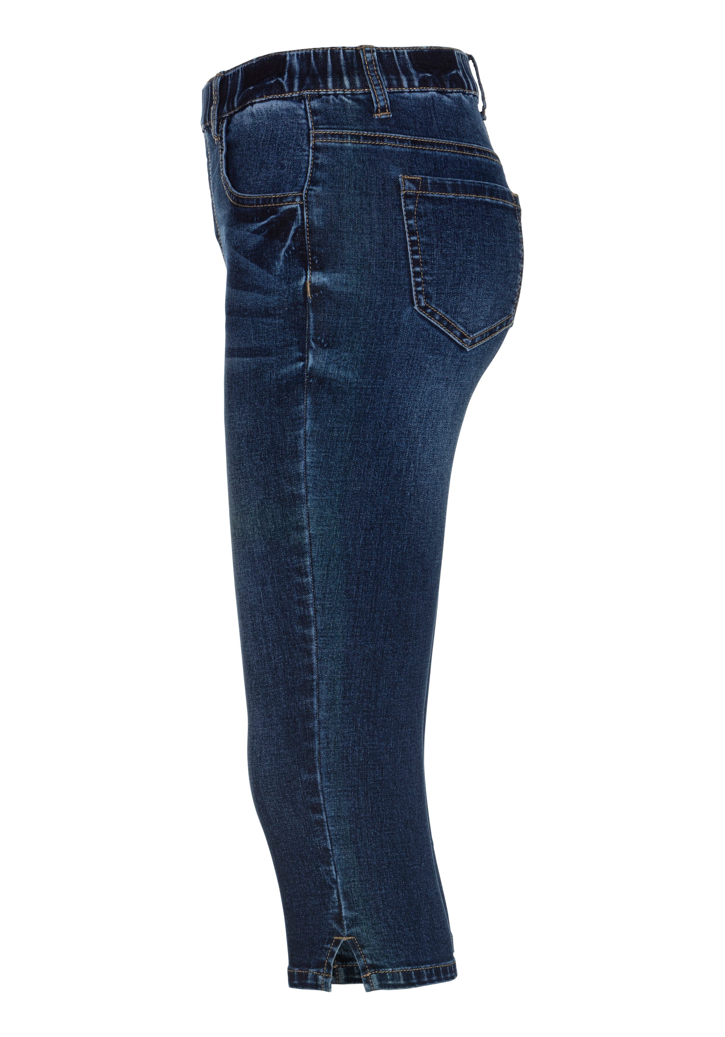 Arizona Capri jeans Ultra Stretch extra-strak gesneden pasvorm, hoge taille, in capri-lengte