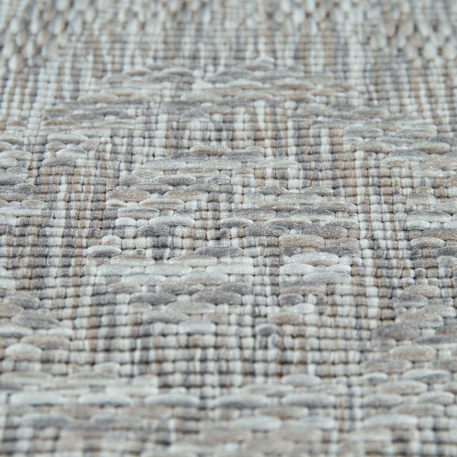 Paco Home Vloerkleed Malmedy 490 Platweefsel, gemêleerde sisal-look, geschikt voor binnen en buiten