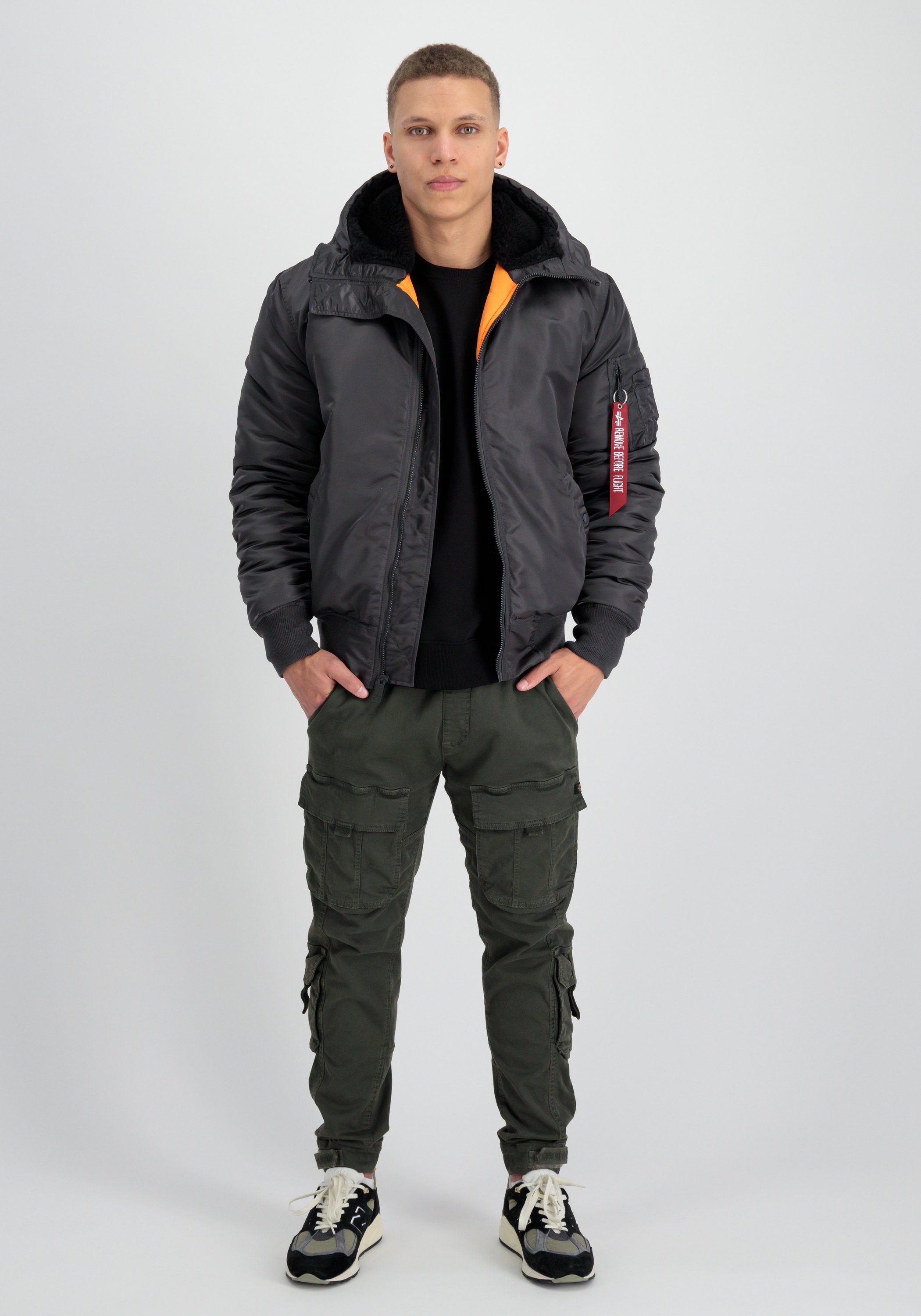 Alpha Industries Bomberjack Men Bomber Jackets MA-1 Hooded