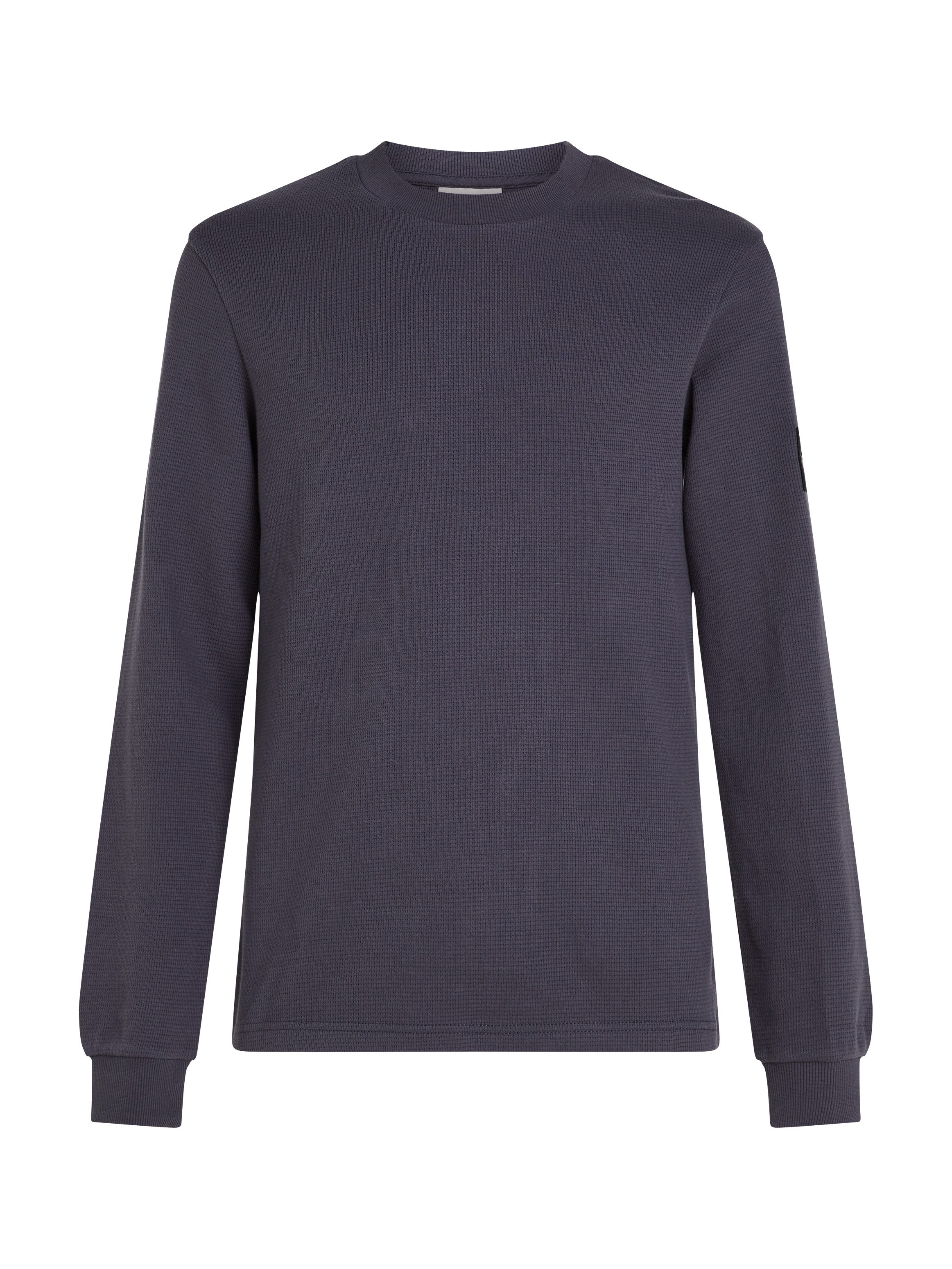 Calvin Klein Shirt met lange mouwen BADGE WAFFLE LS TEE