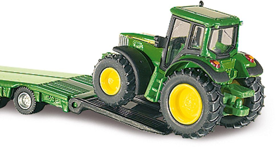 Siku Speelgoed vrachtwagen SIKU Farmer, dieplader met John Deere tractoren (1837)