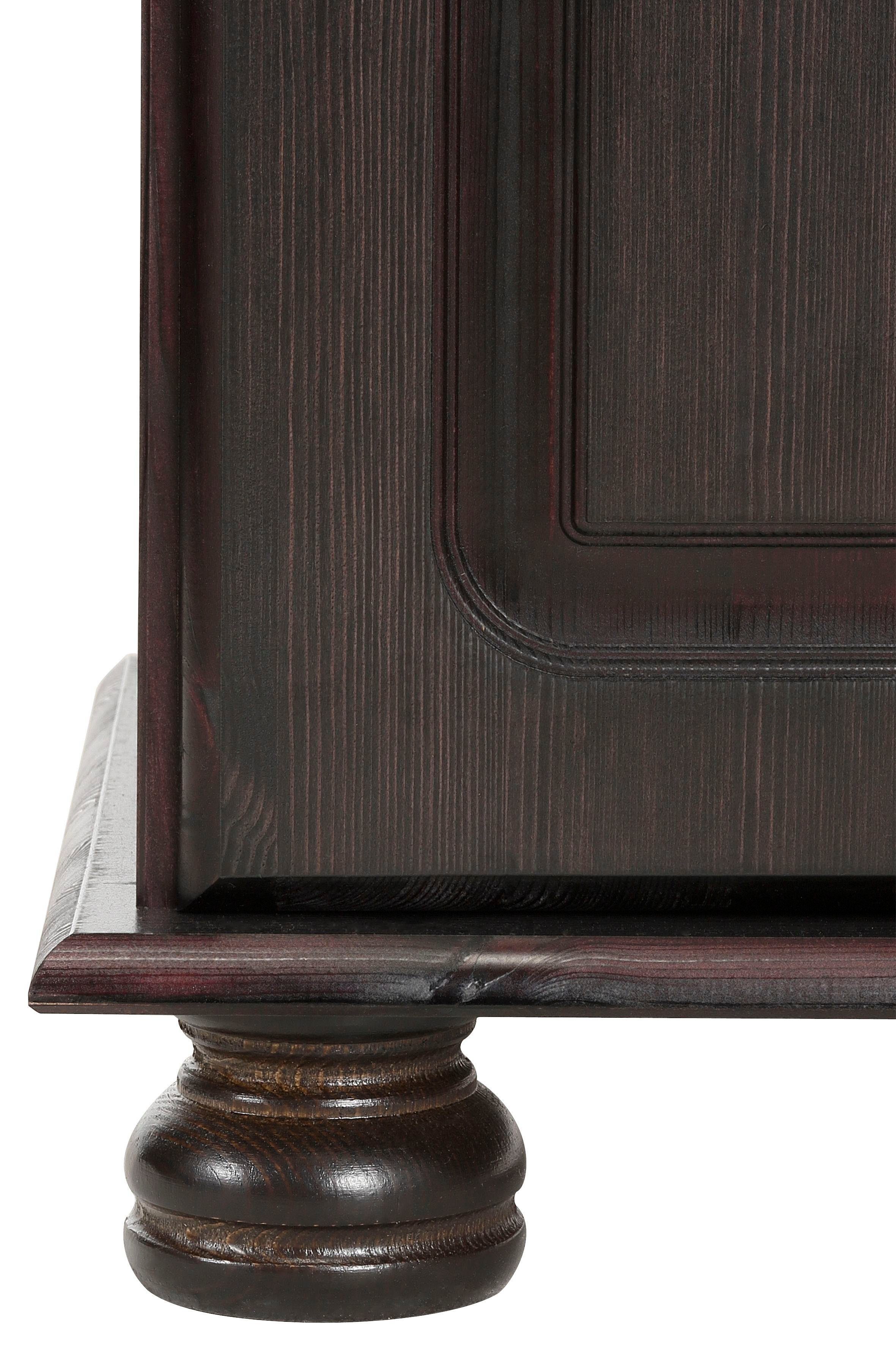Home affaire Dressoir Mette Commode van massief dennenhout, breedte 156 cm