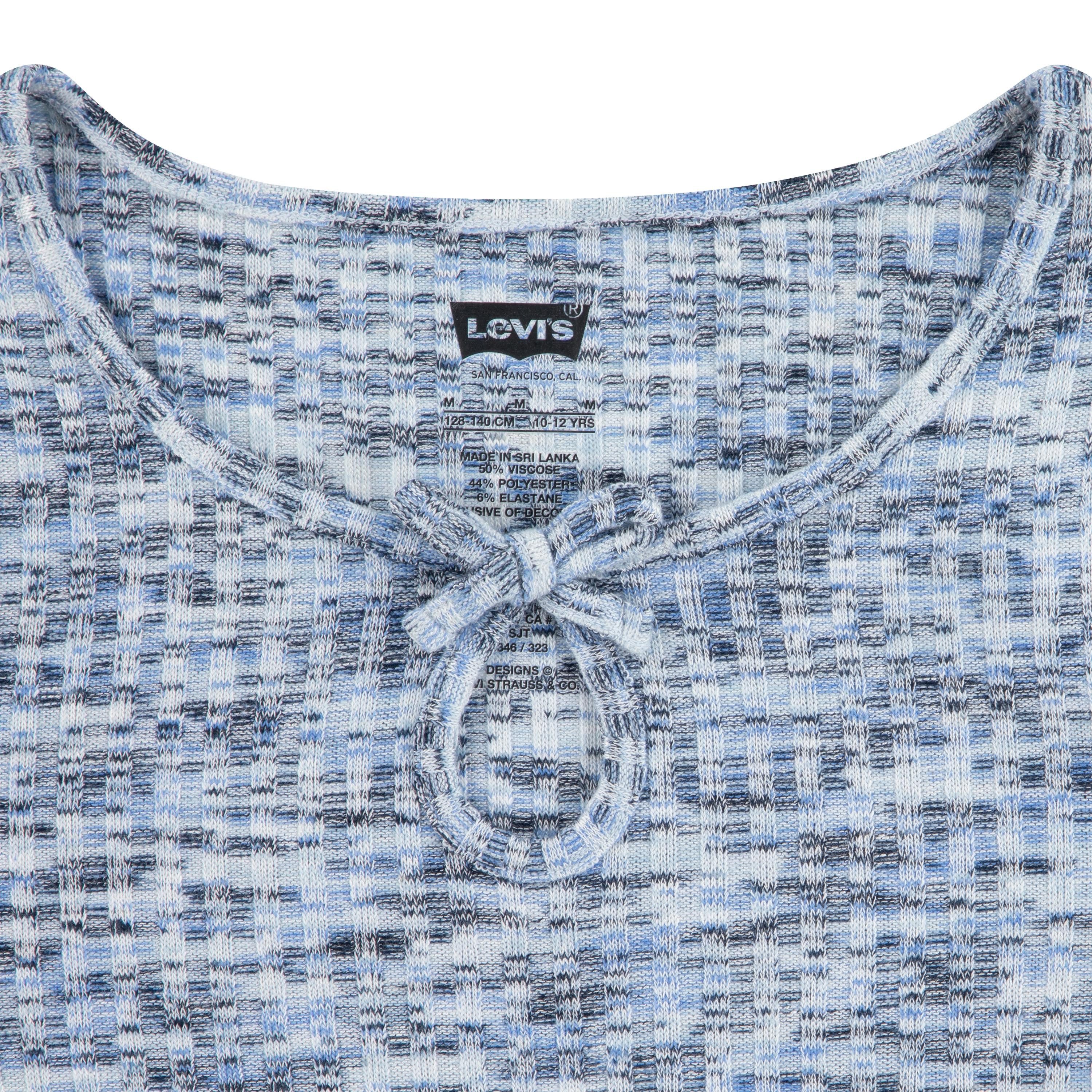 Levi's Kidswear Shirt met lange mouwen met golfrand aan de uiteinden