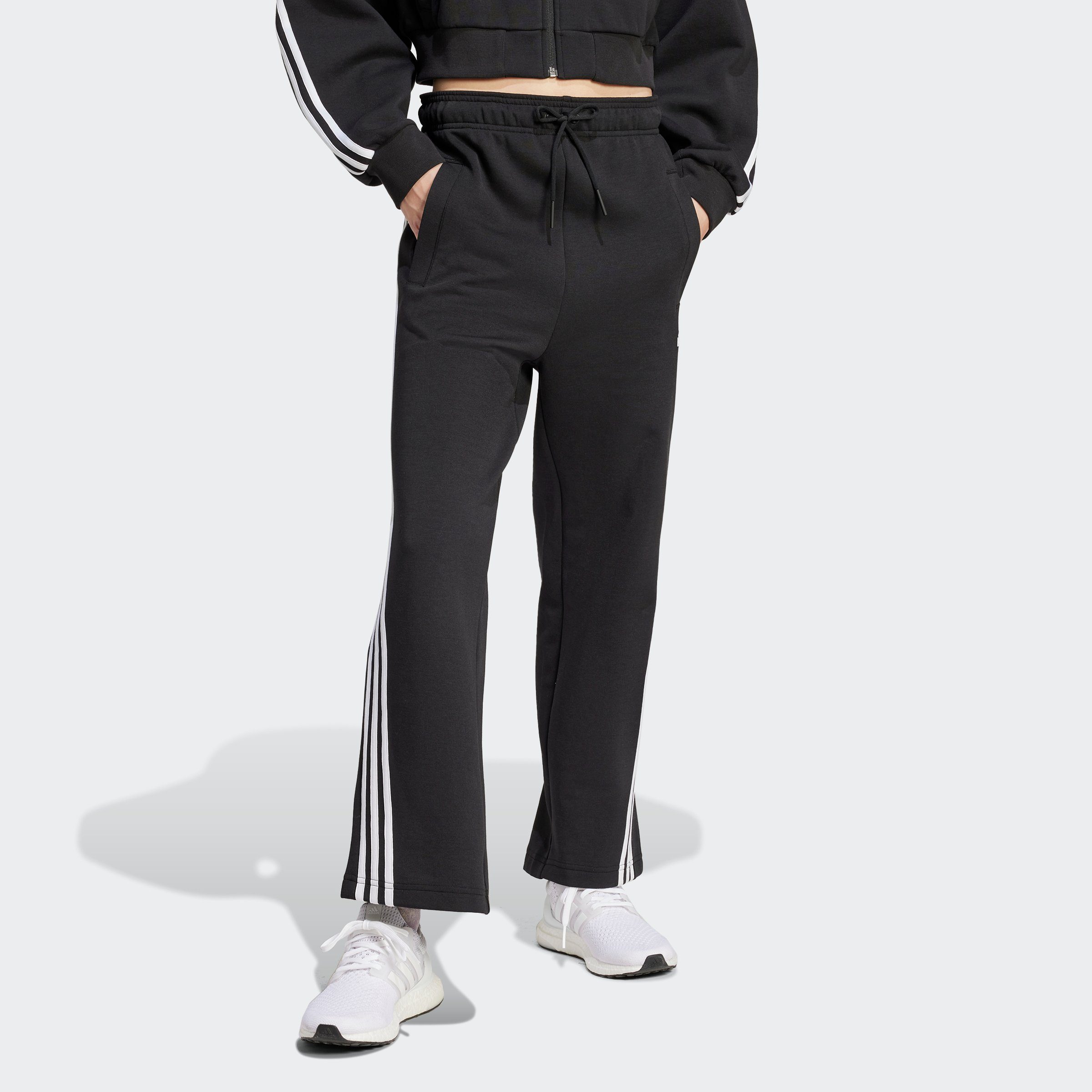 Adidas Sportswear Future Icons 3-Stripes Open Hem Broek
