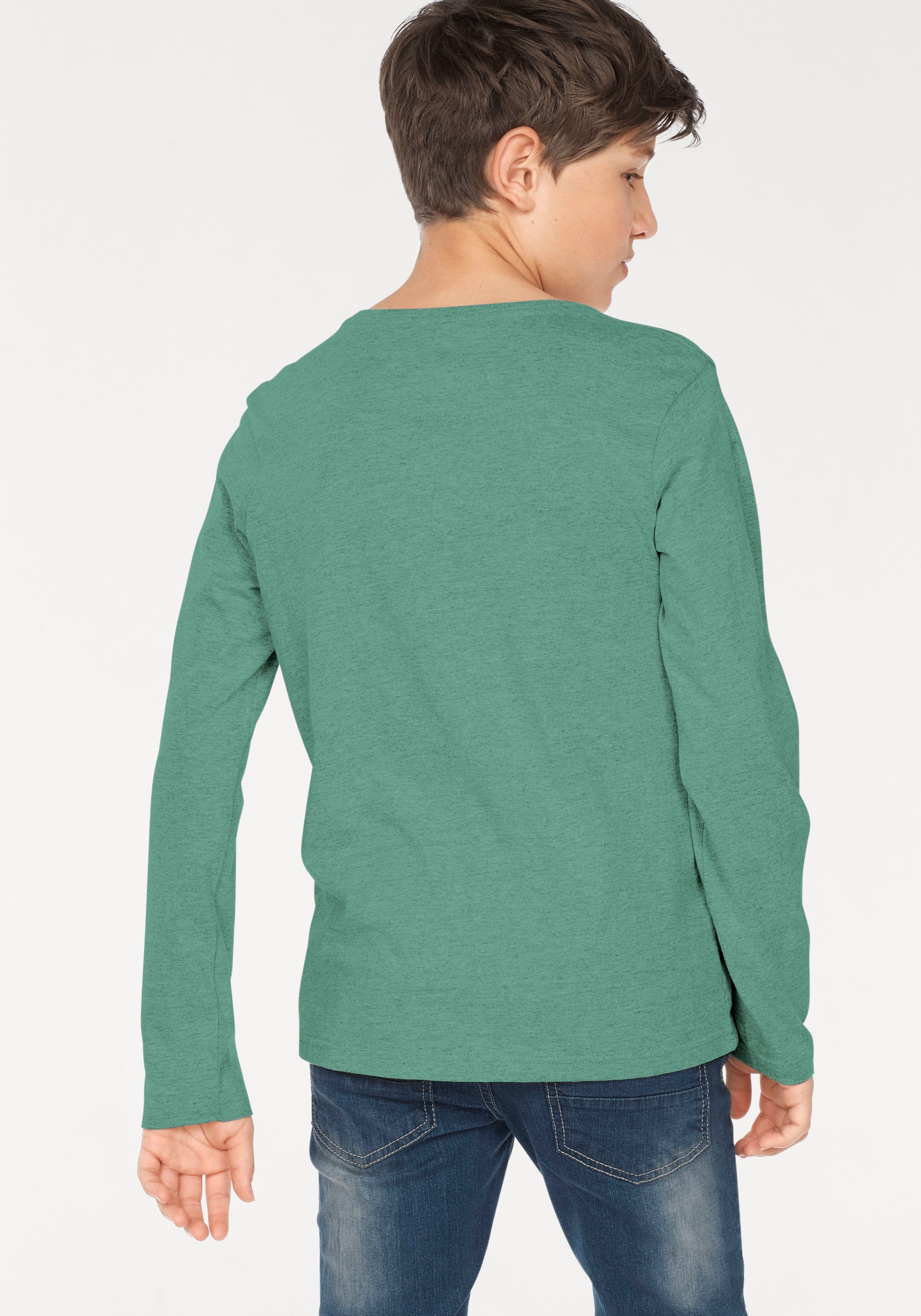 Quiksilver Shirt met lange mouwen STATEMENTBAIKAD Boys (2-delig, Set van 2)