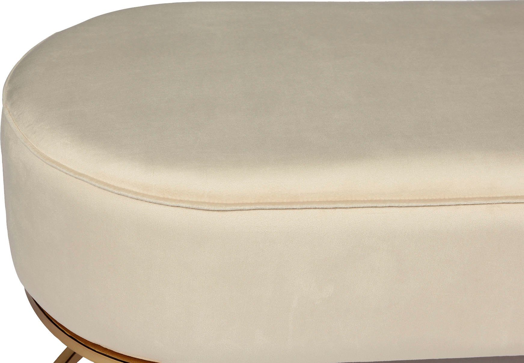Kayoom Zitbank Athea, comfortabele bekleding met maximaal zitcomfort comfortabel, elegant, zachte stofbekleding, verschillende kleurvarianten (1 stuk)