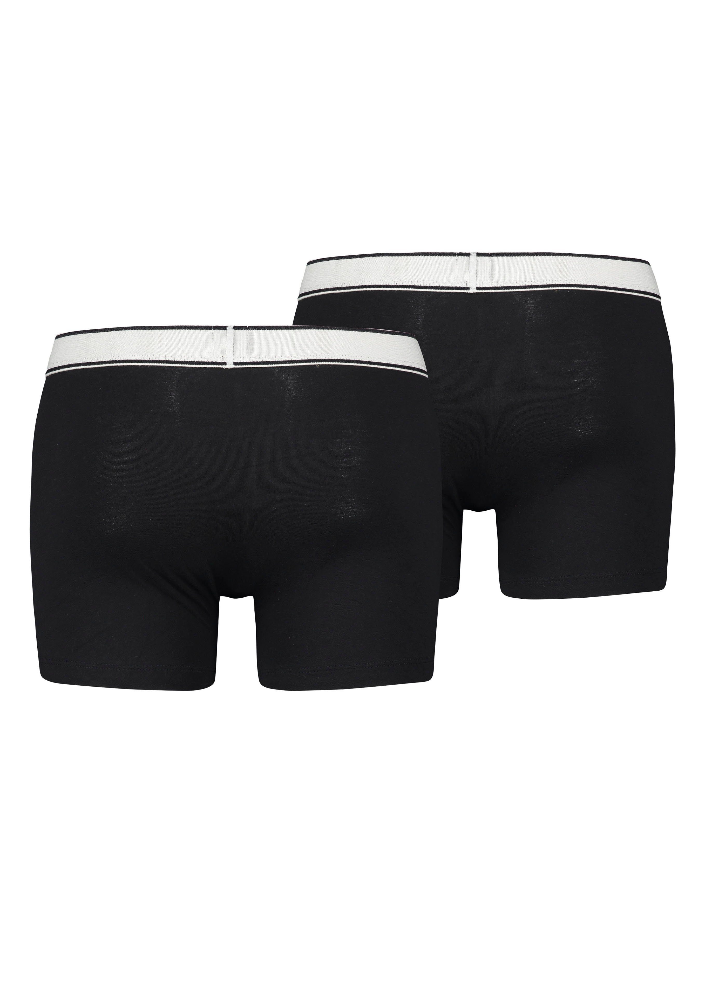 Levi's® Boxershort LEVIS MEN VNTG HTR BOXER BRIEF ORG CO 2P (2 stuks, Set van 2)