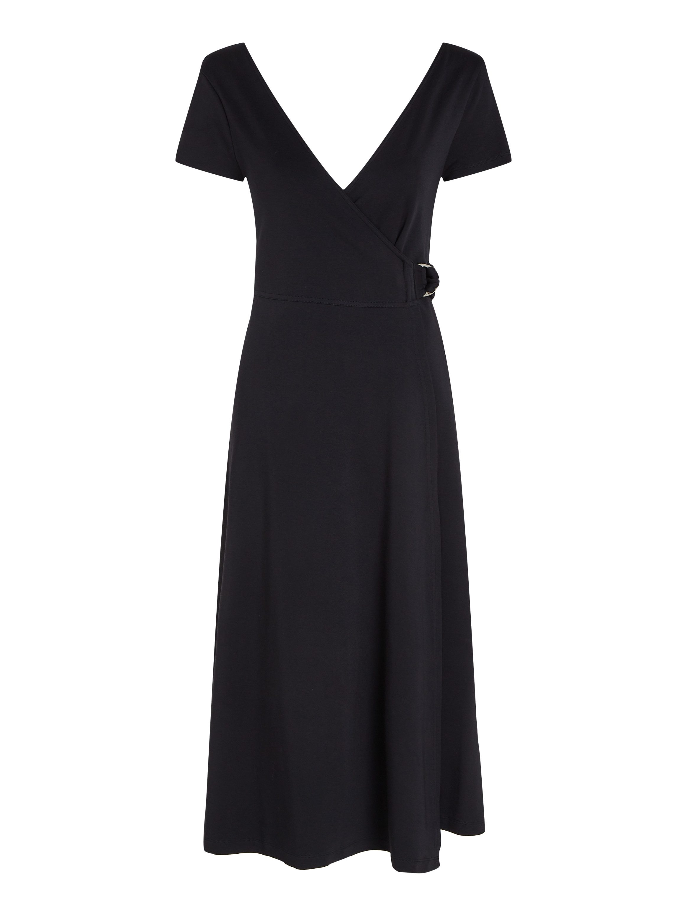 Tommy Hilfiger Wikkeljurk UTILITY WRAP MIDI DRS SS