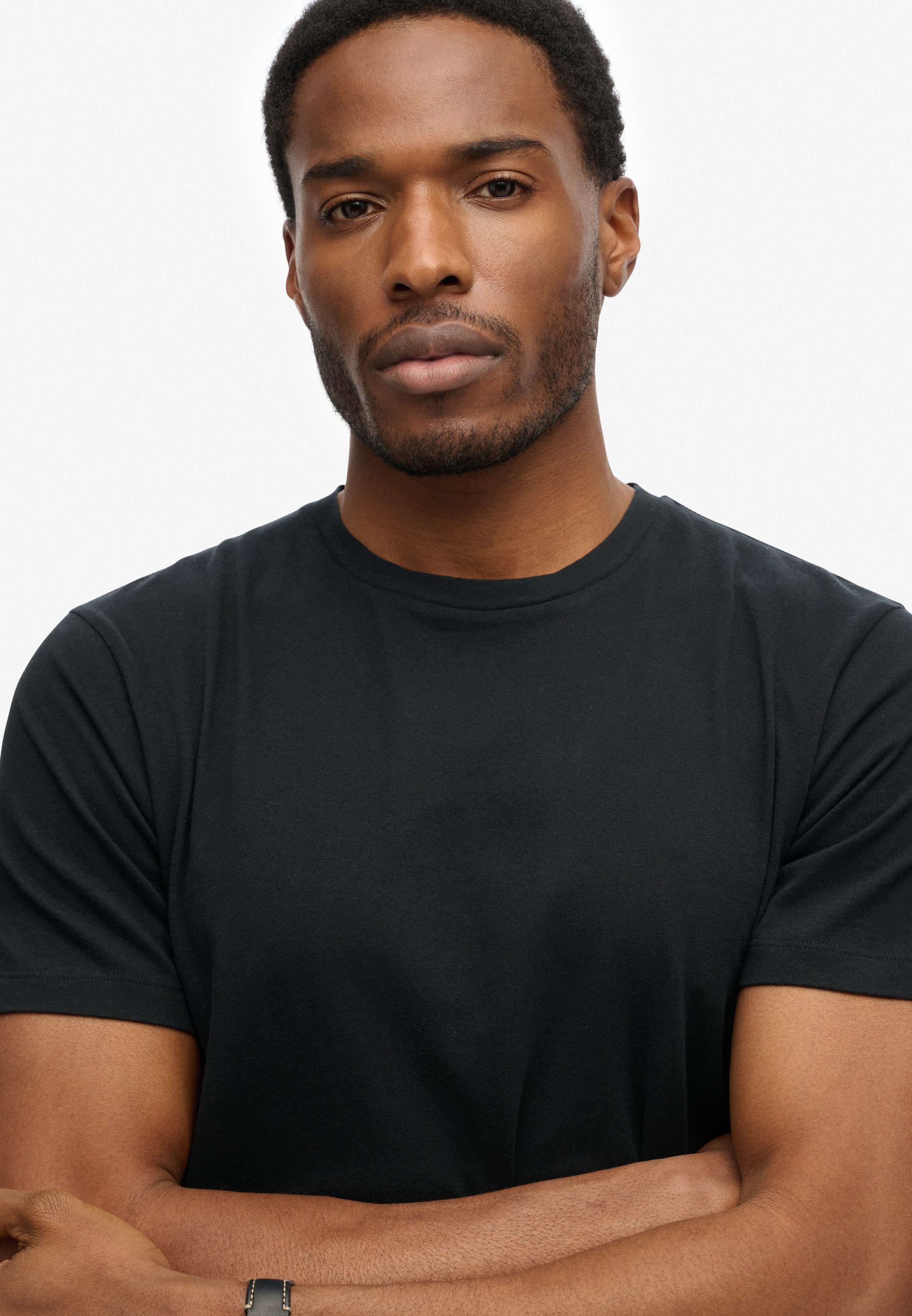 Superdry Shirt met ronde hals CLASSIC ESSENTIAL TEE