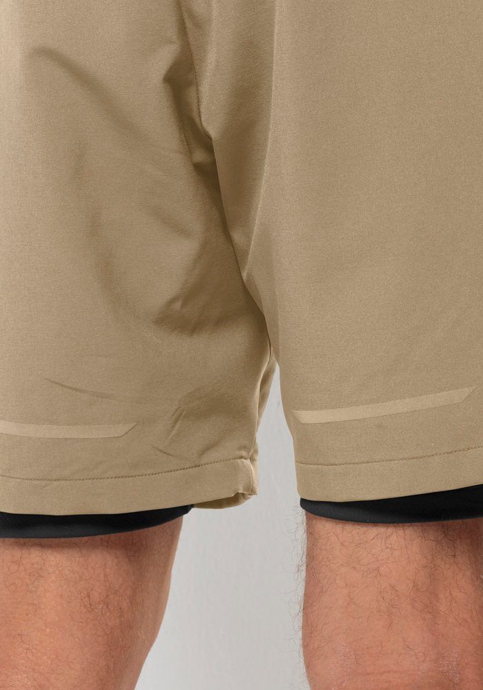 Jack Wolfskin Bikerbroek BIKE COMMUTE SHORTS M