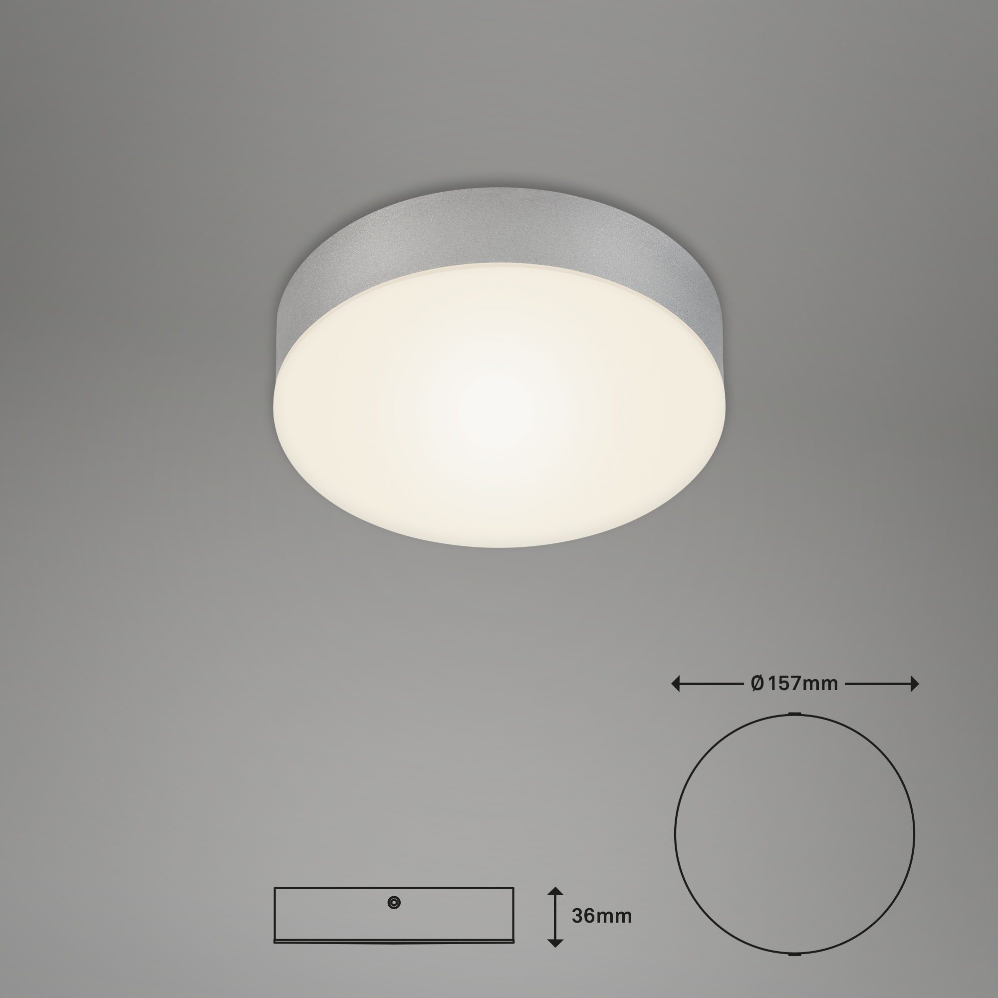 Briloner Leuchten Opbouwarmatuur Flame