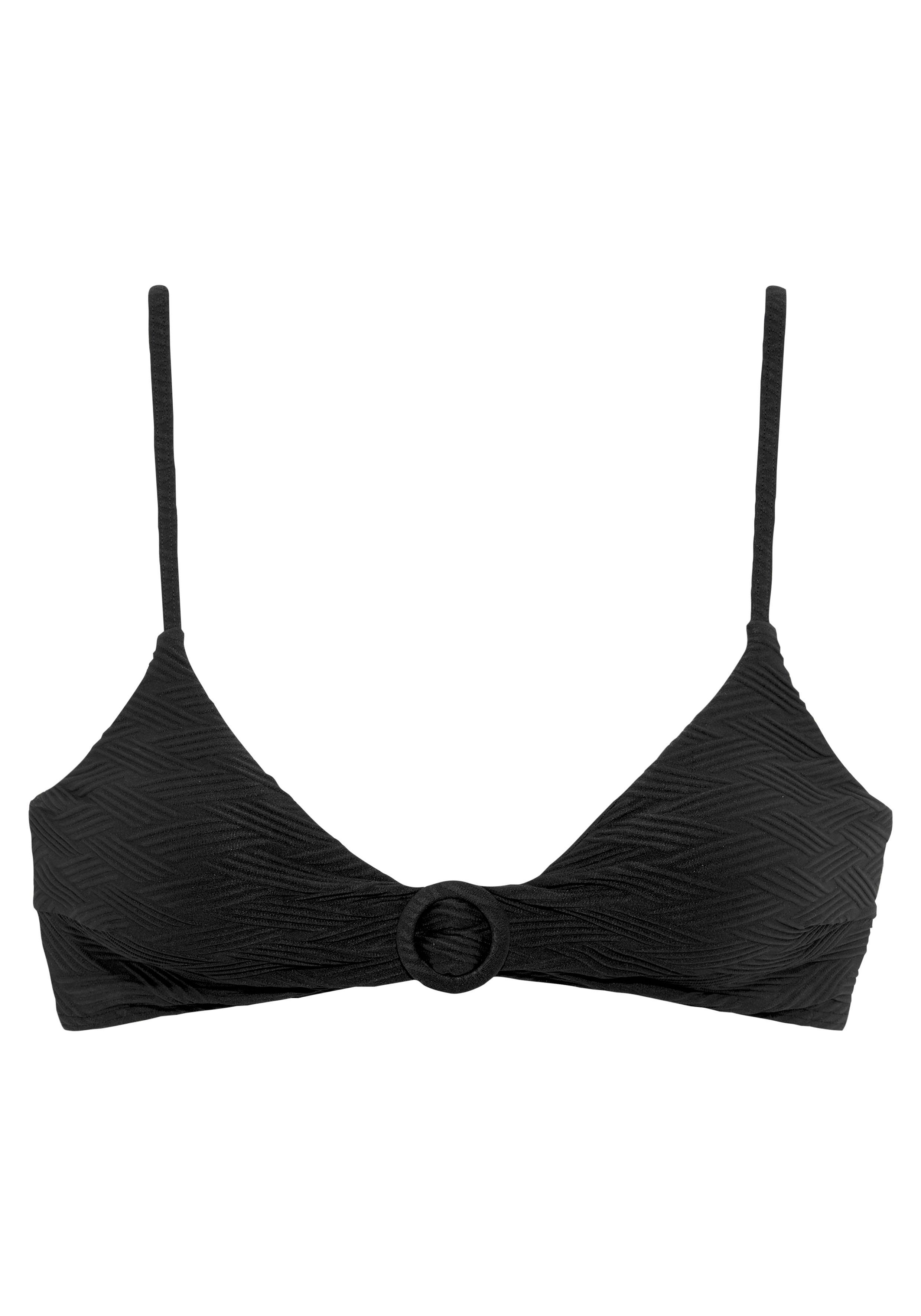 Sunseeker Triangel-bikinitop Loretta met structuurpatroon