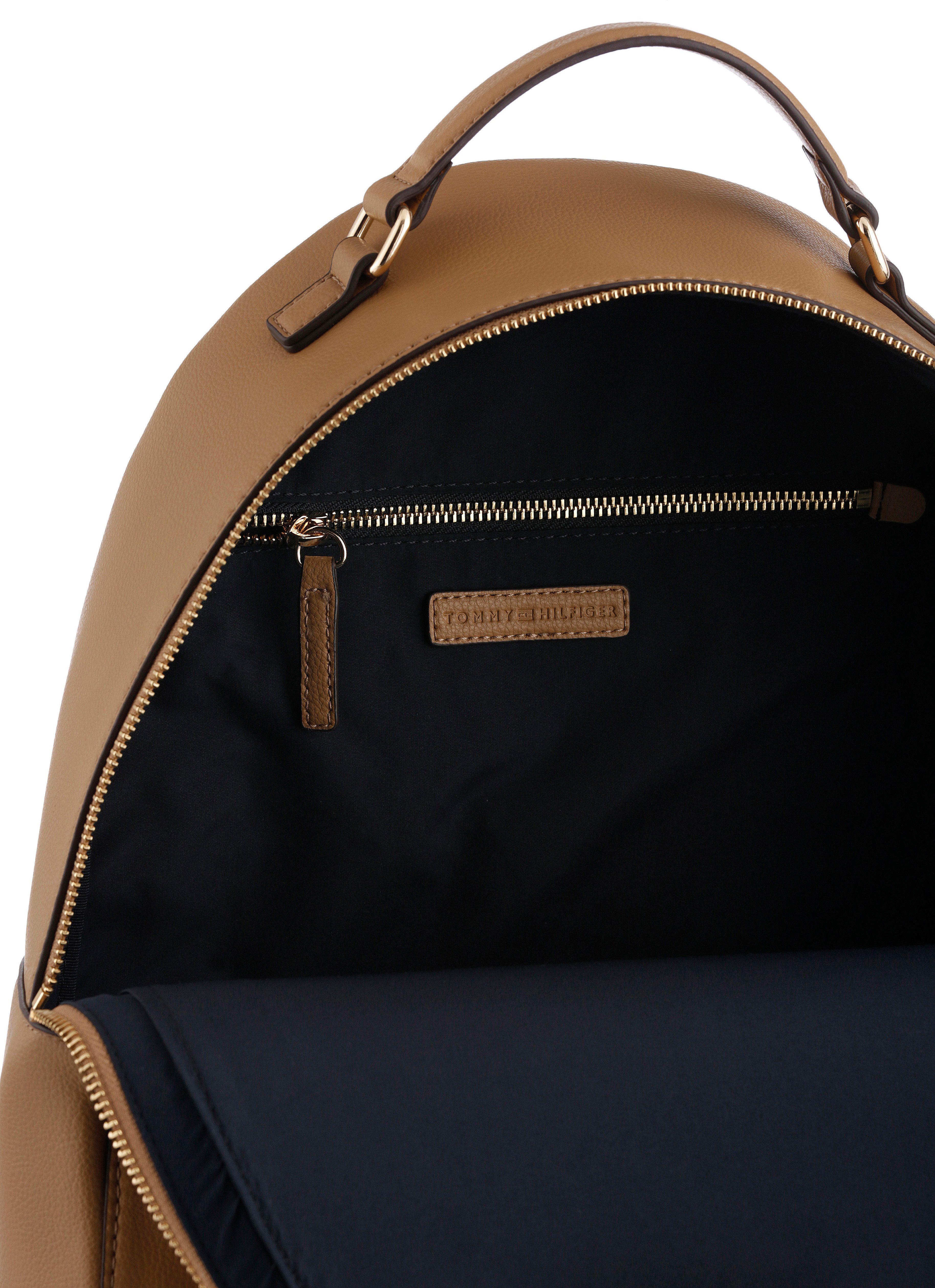Tommy Hilfiger Rugzak TH SOFT LOGOTAPE BACKPACK , dames vrijetijdsrugzak, vrijetijdstas met th-logo
