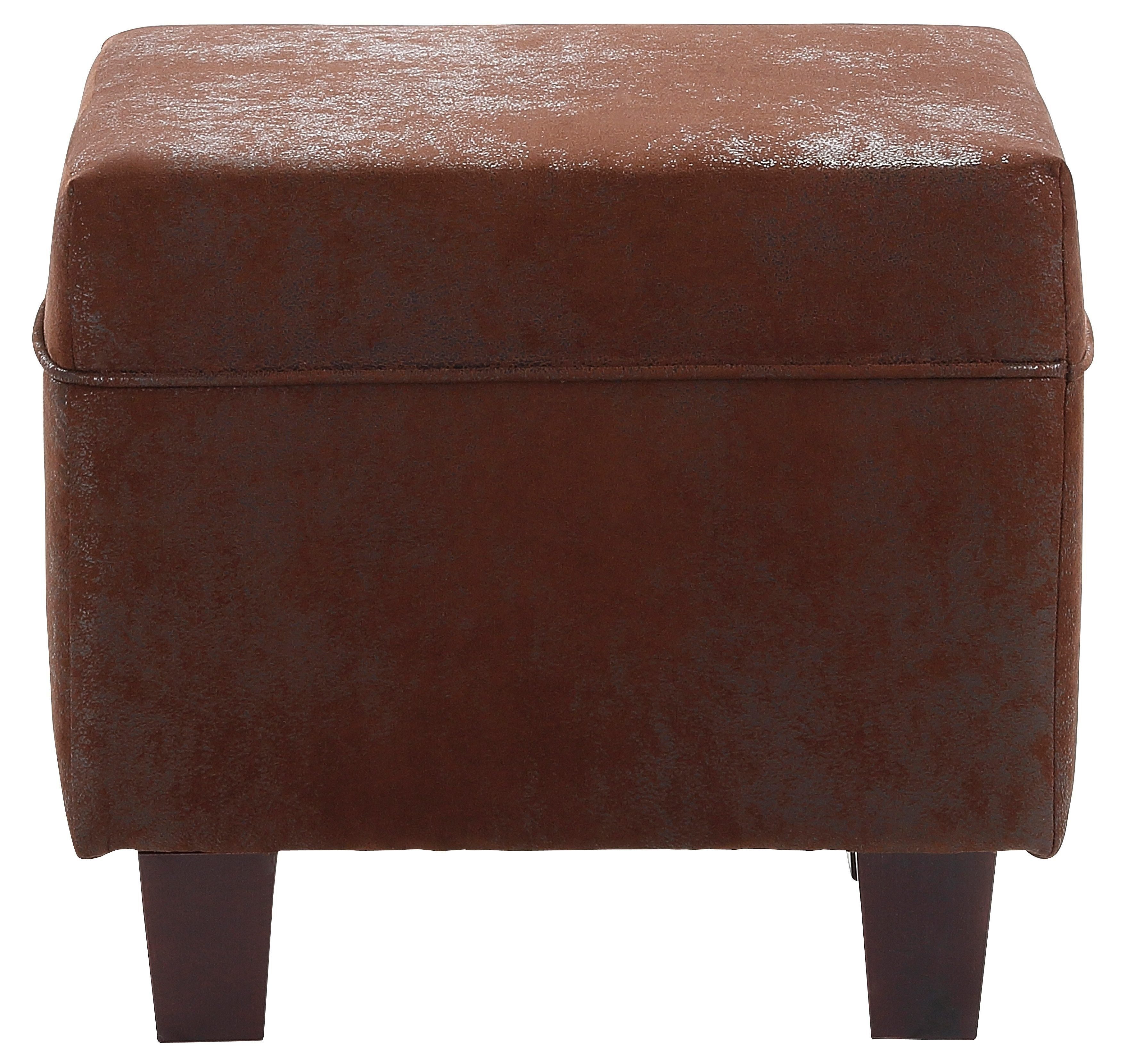 Home affaire Oorfauteuil Oliver Oorstoel, met poef, sierkussens, klassieke vorm (2 stuks)