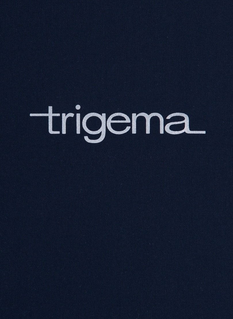 Trigema Jerseybroek TRIGEMA korte sportbroek met binnenslip van netstof (1-delig)
