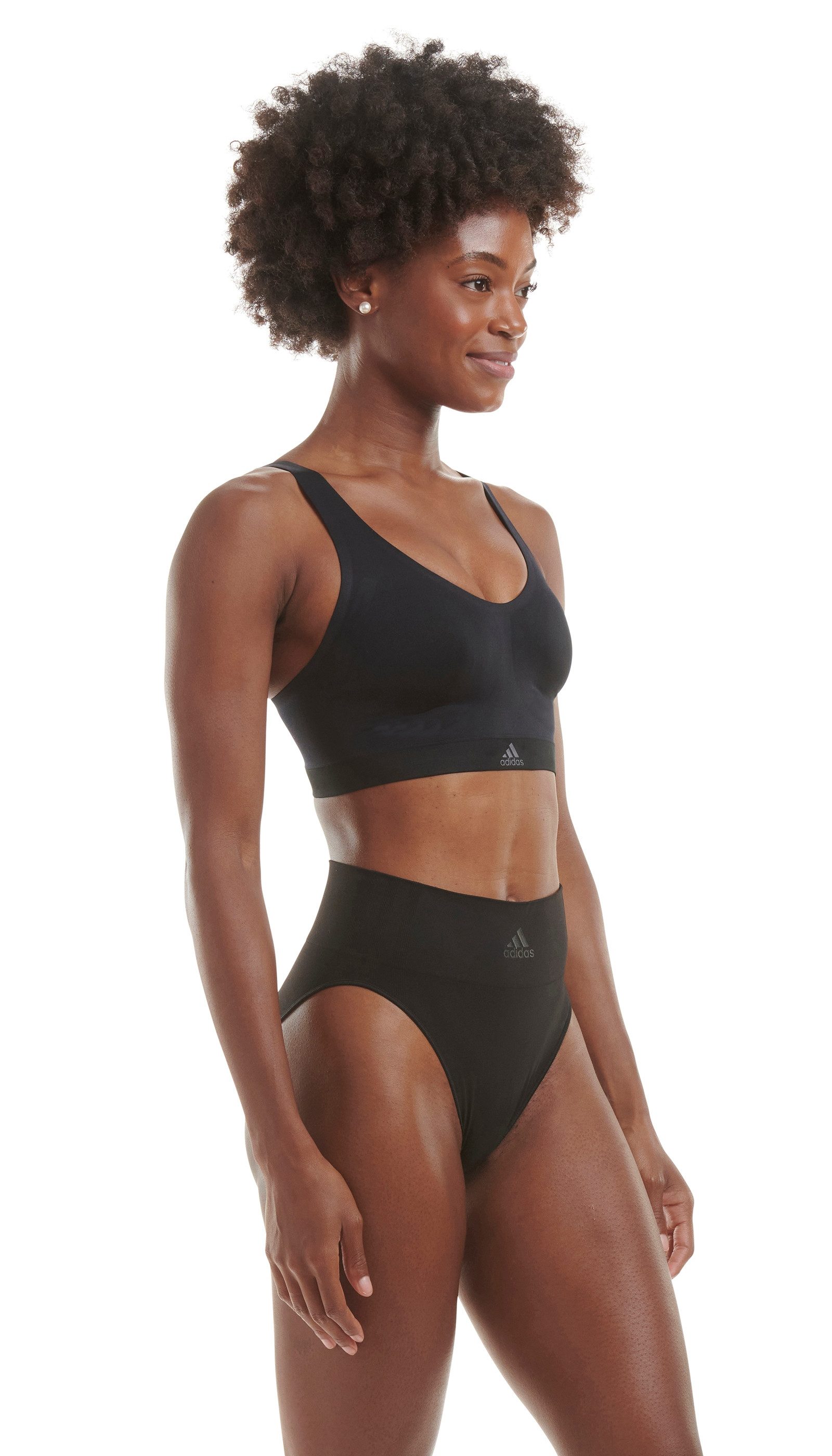 adidas Sportswear High-waist-slip Sport Active Seamless Micro Stretch 720° stretch perfecte pasvorm voor elk lichaam