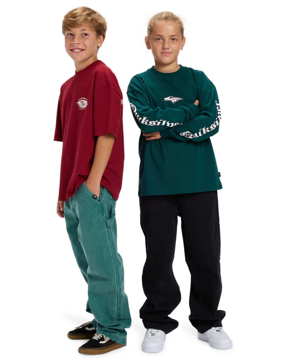 Quiksilver Shirt met lange mouwen Mercury Old English
