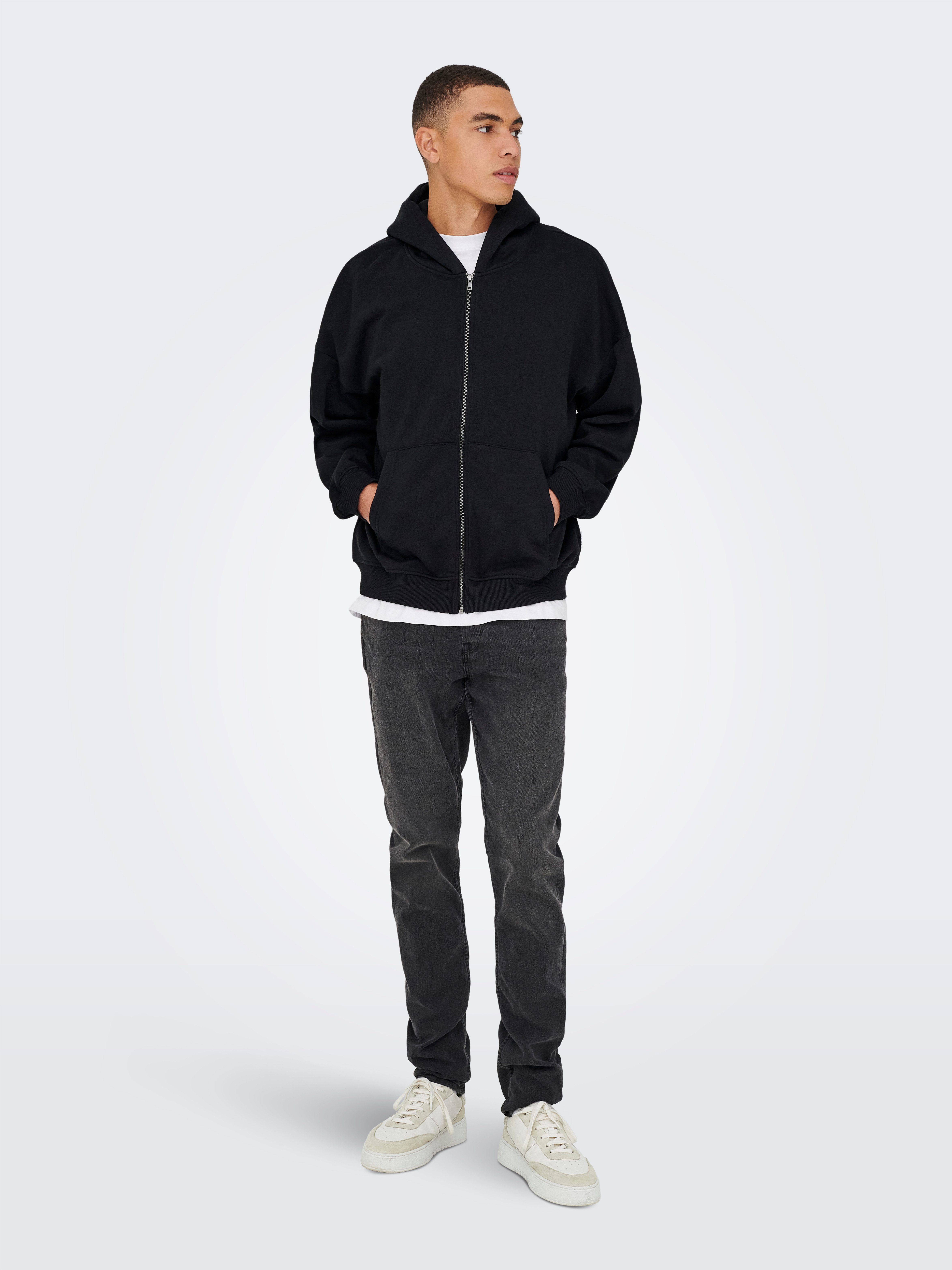 ONLY & SONS Hoodie ONSTURNER LIFE VTG ZIP HOODIE SWEAT