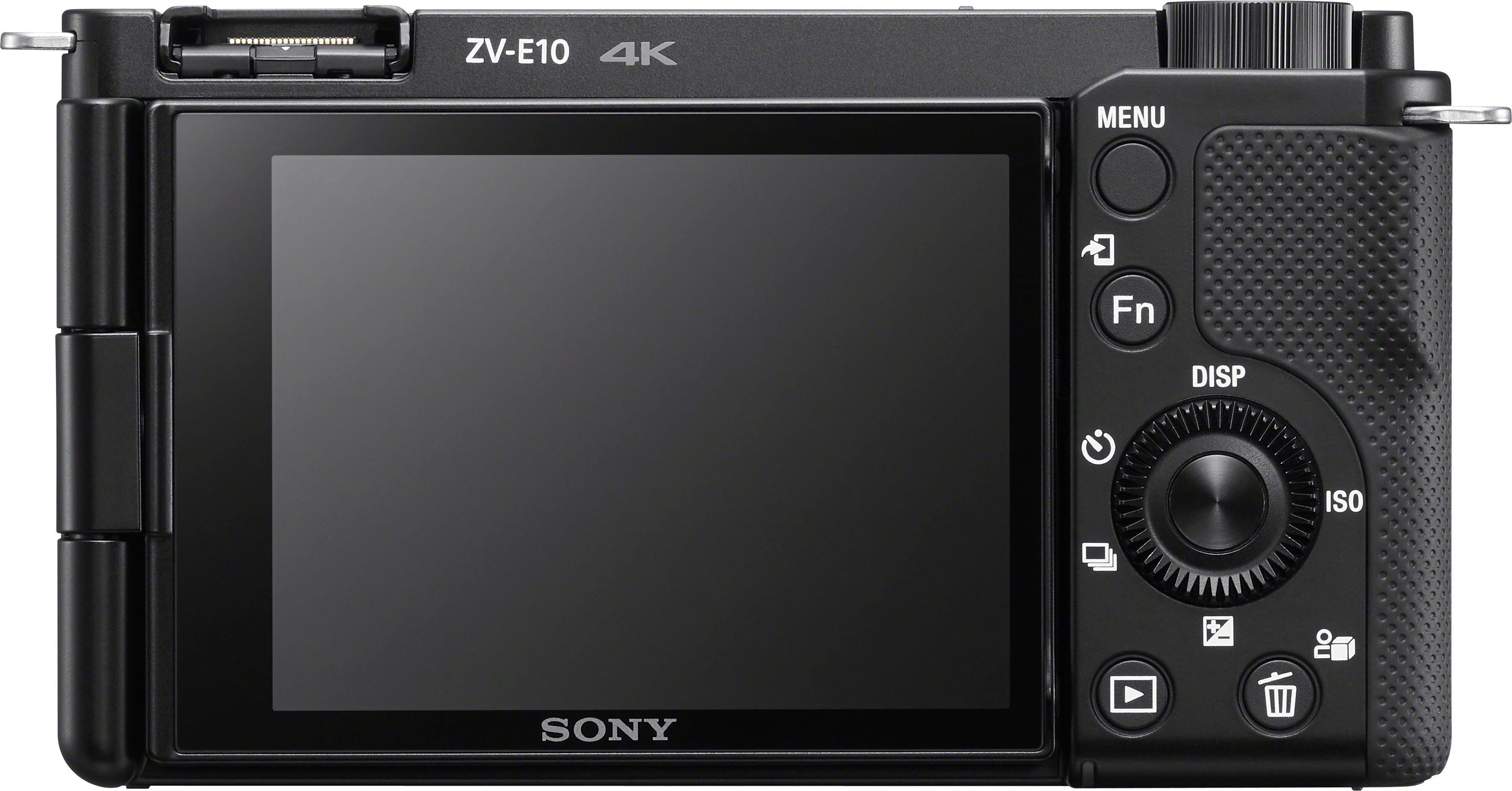 Sony Systeemcamera ZV-E10L Vlog-camera met draaibaar scherm incl. SEL16-50 objectief