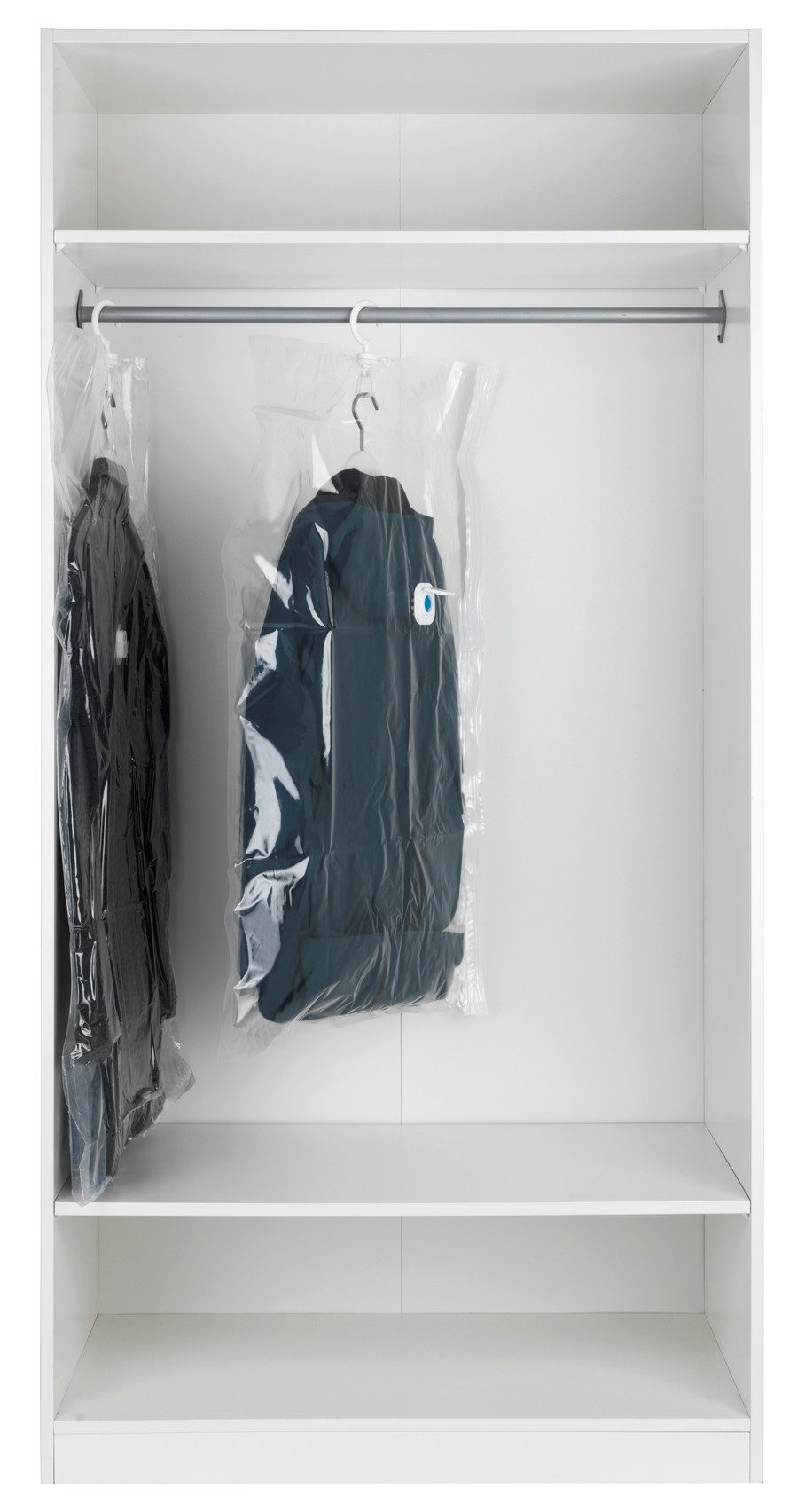 WENKO Kledinghoes Vacuüm mt. L (set, 2 stuks)