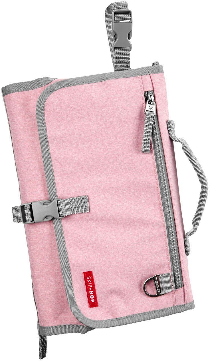 Skip Hop Luiertas Pronto, pink met bevestiging voor kinderwagen