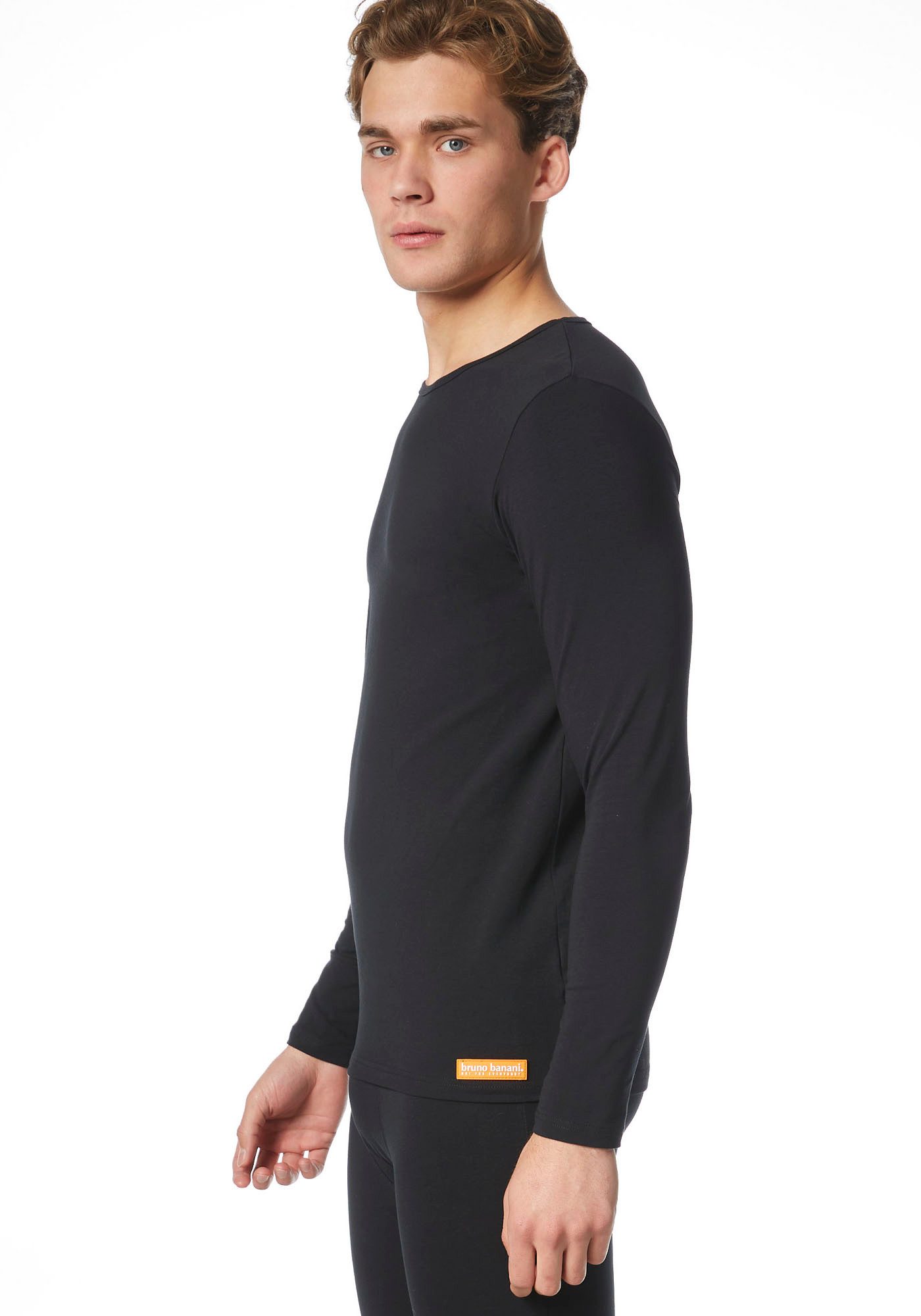 Bruno Banani Hemd Warm Up met contrasterend merklabel (set)