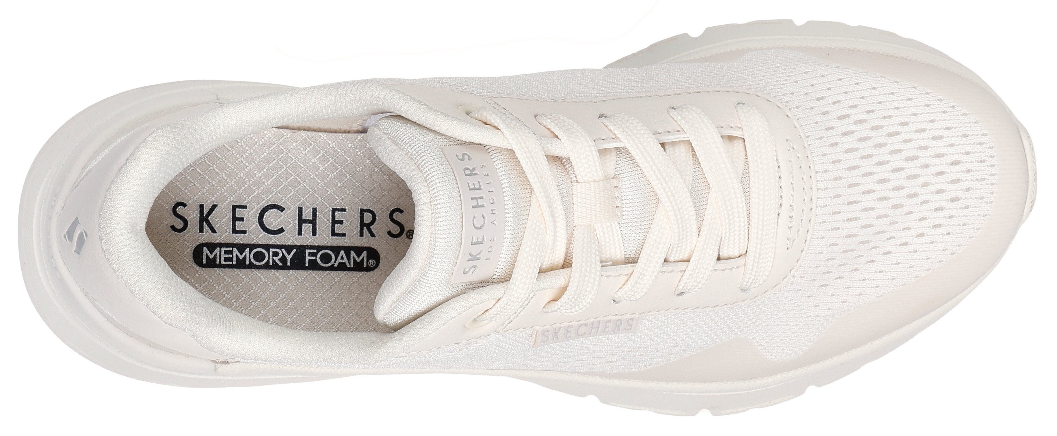 Skechers Sneakers UNO FLEX-UNO FRESH ONE , neon schoen, sneaker, wig sneaker met plateausool