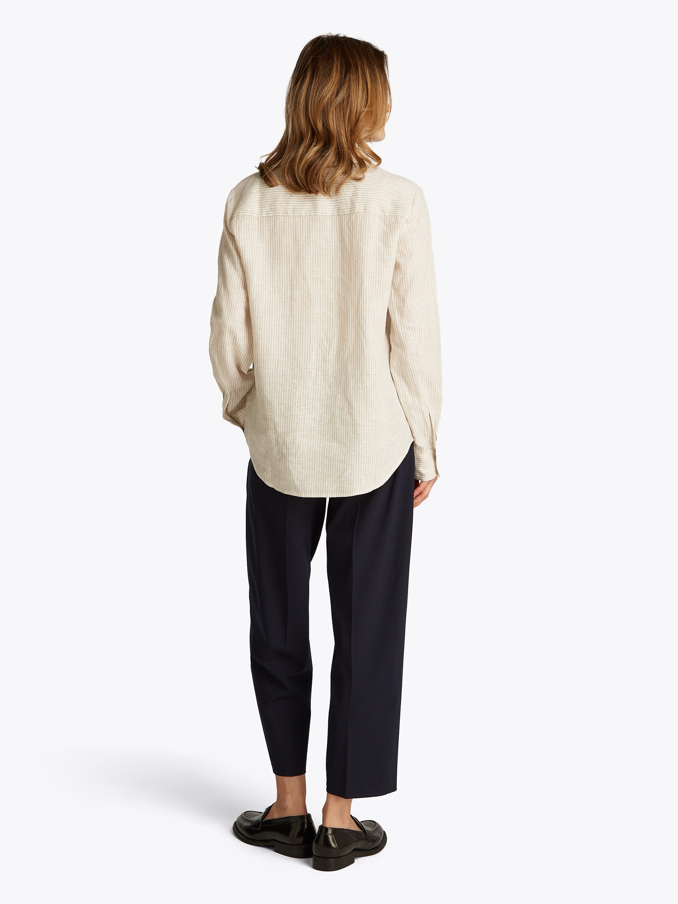 Tommy Hilfiger Overhemdblouse ESS LINEN RELAXED SHIRT