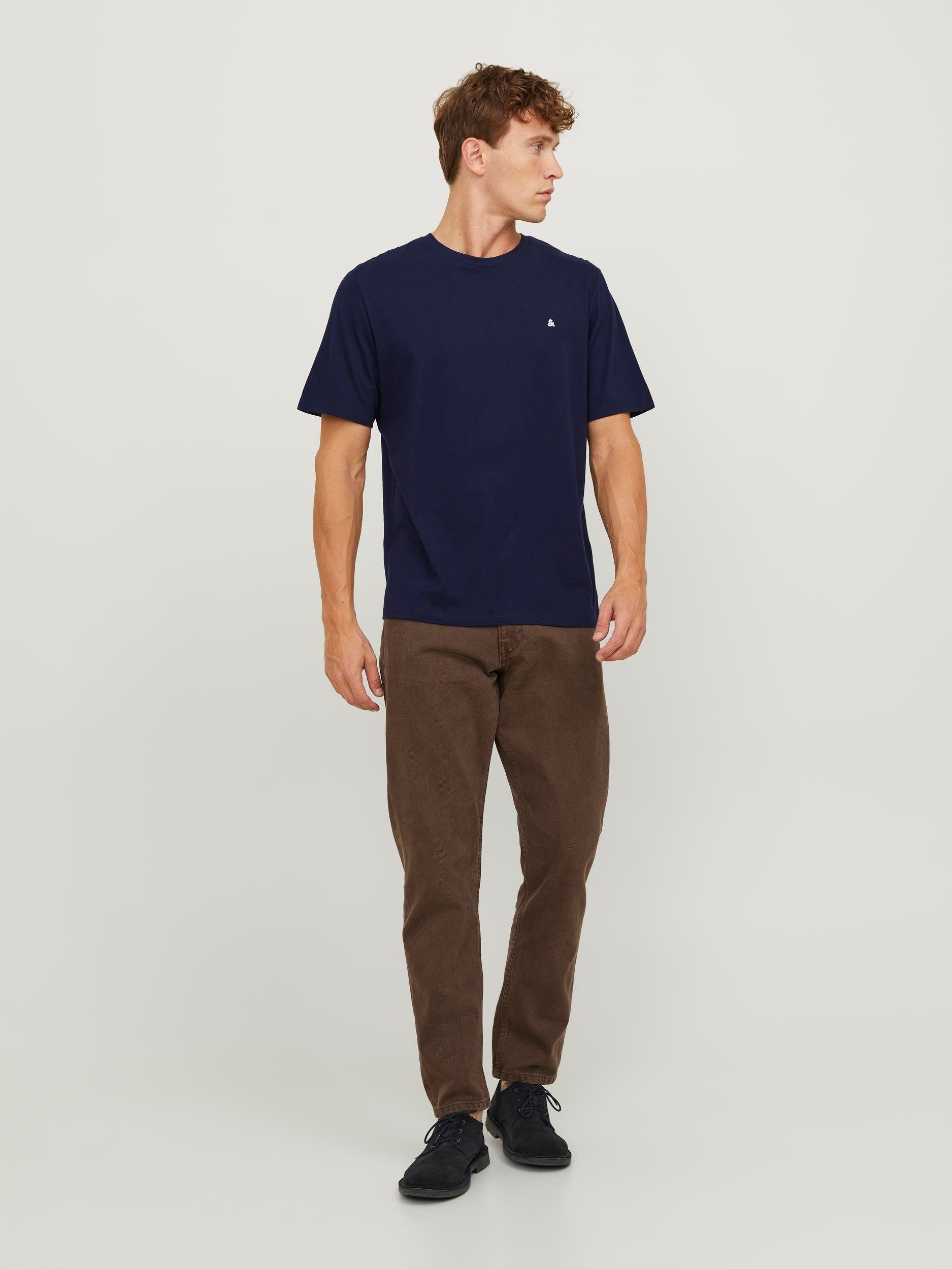 Jack & Jones Shirt met ronde hals JJEPAULOS TEE SS CREW NECK NOOS