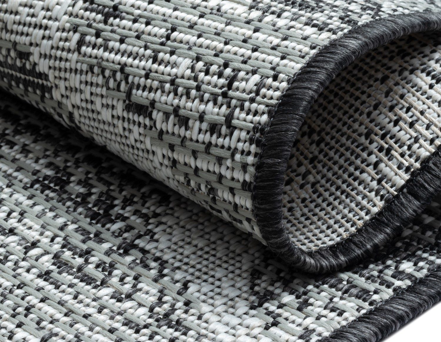 Myflair Möbel & Accessoires Vloerkleed Astral voorraadopruiming modern ruiten ontwerp, geschikt voor buiten, balkon, terras