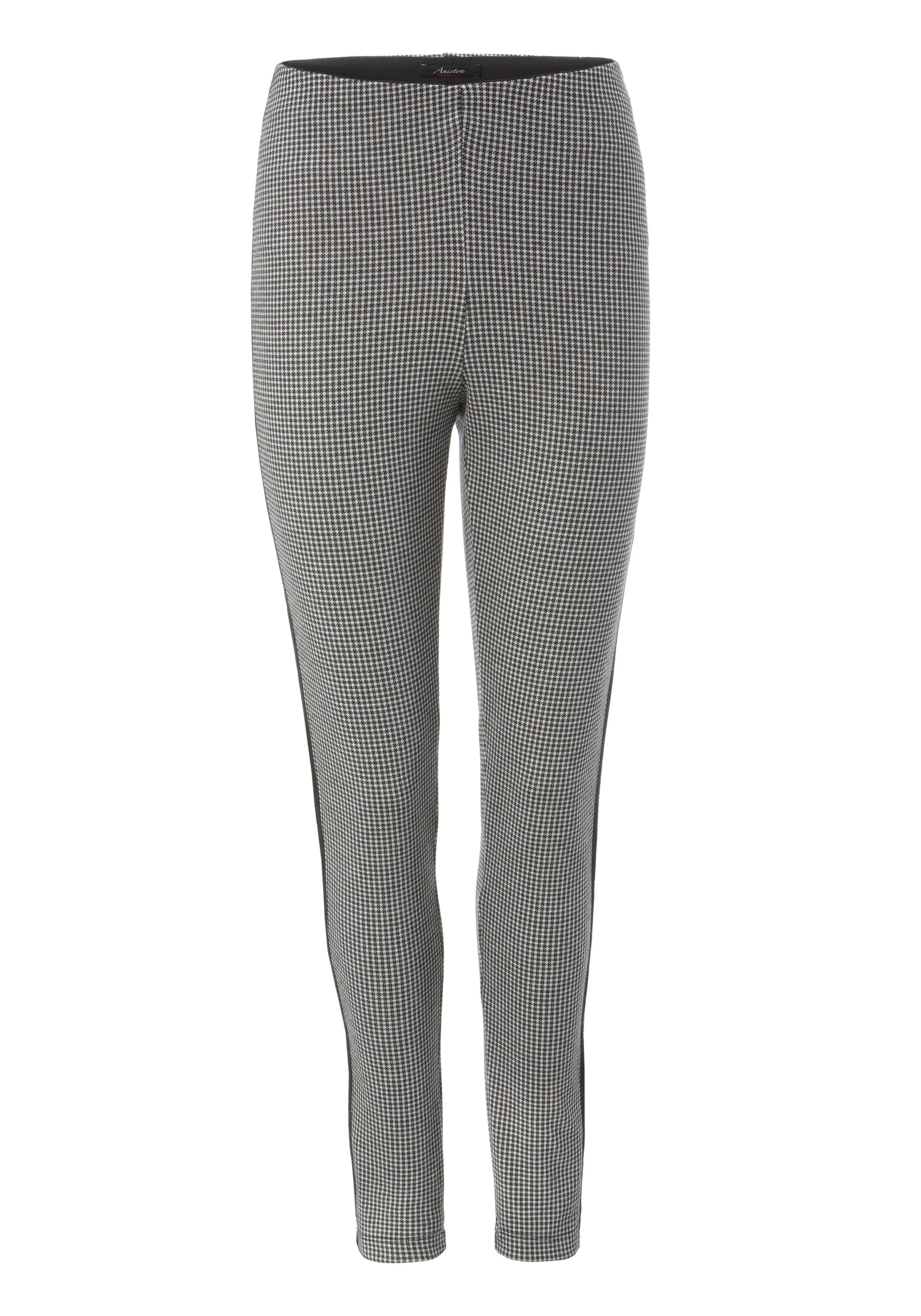 Aniston CASUAL Comfortbroek met glinsterende galons