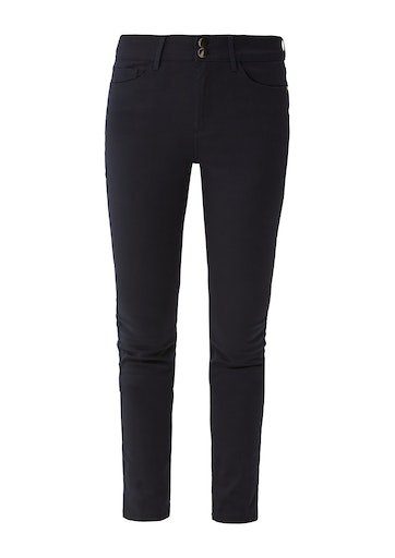 s.Oliver BLACK LABEL 5-pocket jeans met een dubbele knoopsluiting