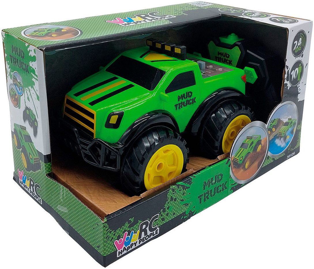 Happy People Radiografisch bestuurbare truck Mud Truck Amfibievoertuig