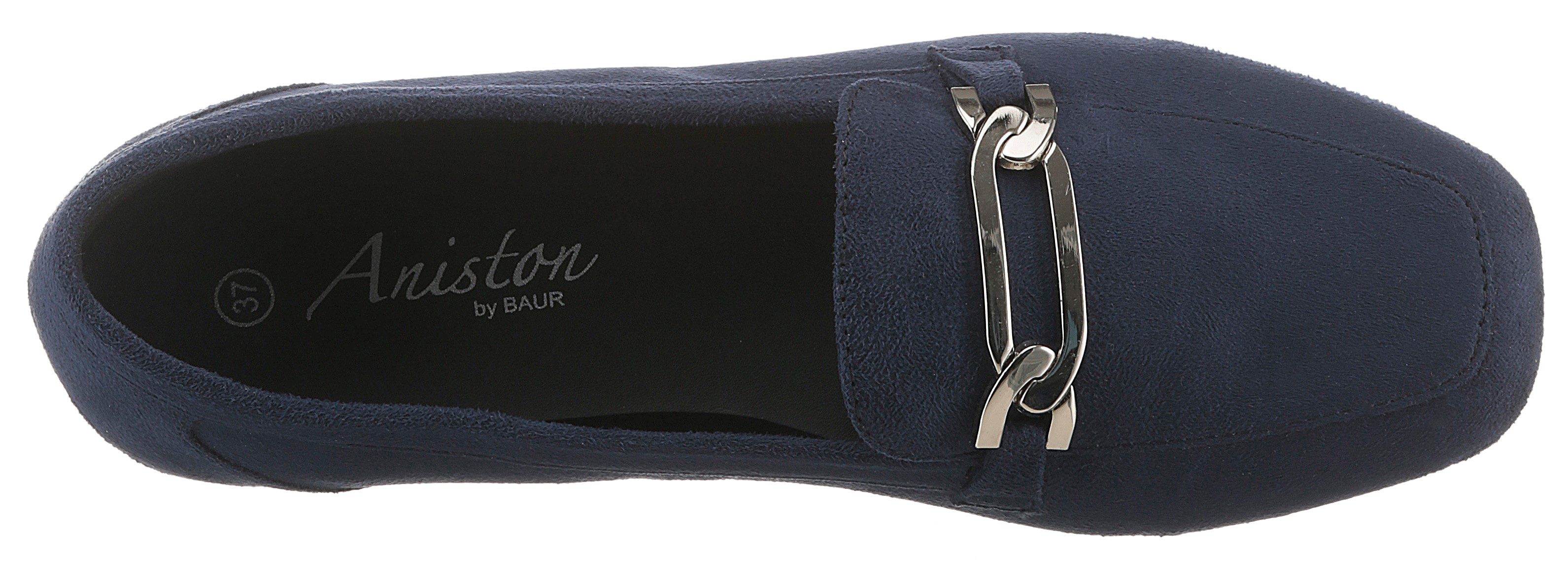 Aniston SHOES Loafers , slippers, instapschoen, flats, decoratieve gesp - nieuwe collectie