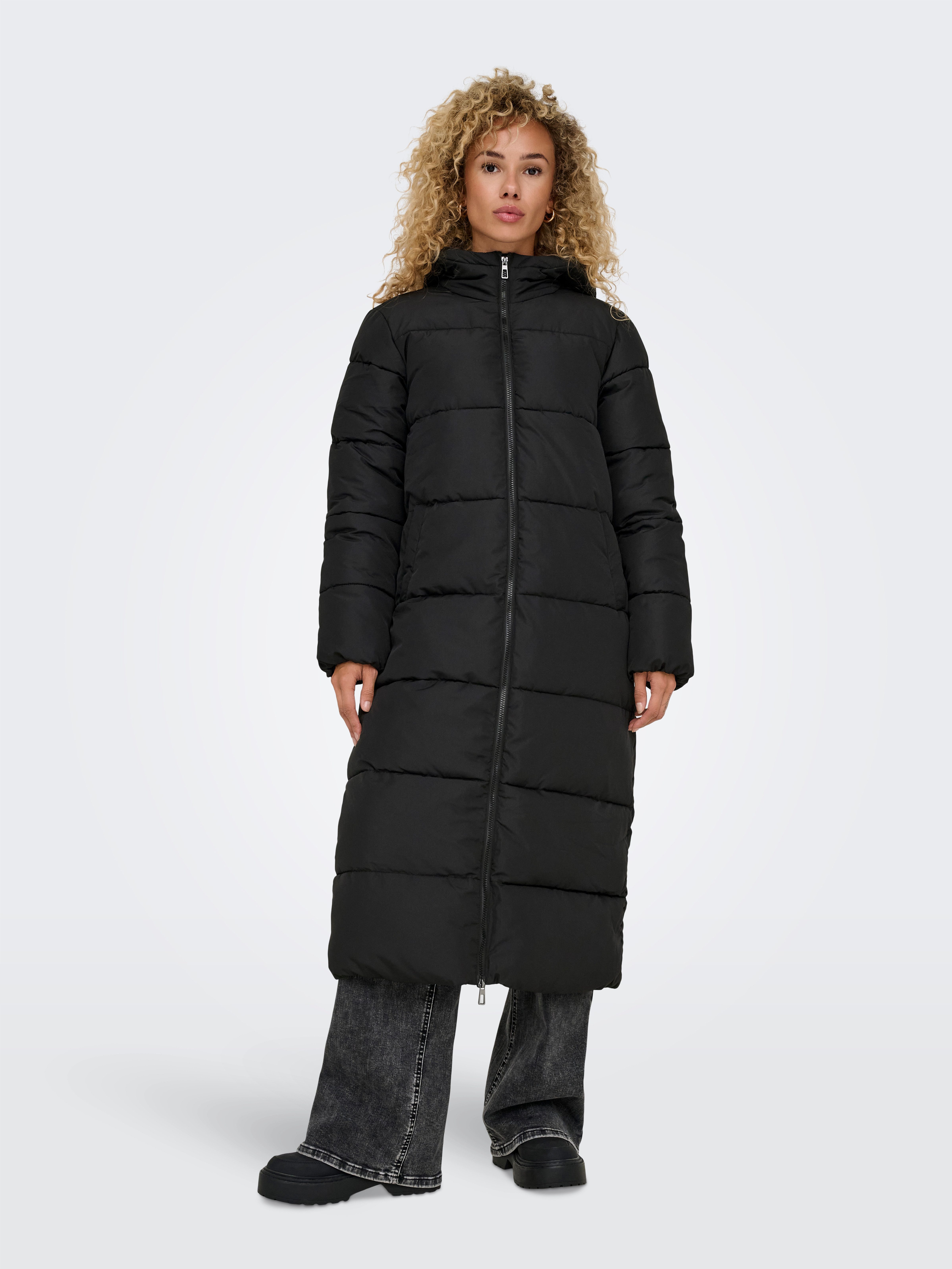 Only Gewatteerde jas ONLMAGGI LIFE X-LONG PUFFER COAT CC OTW
