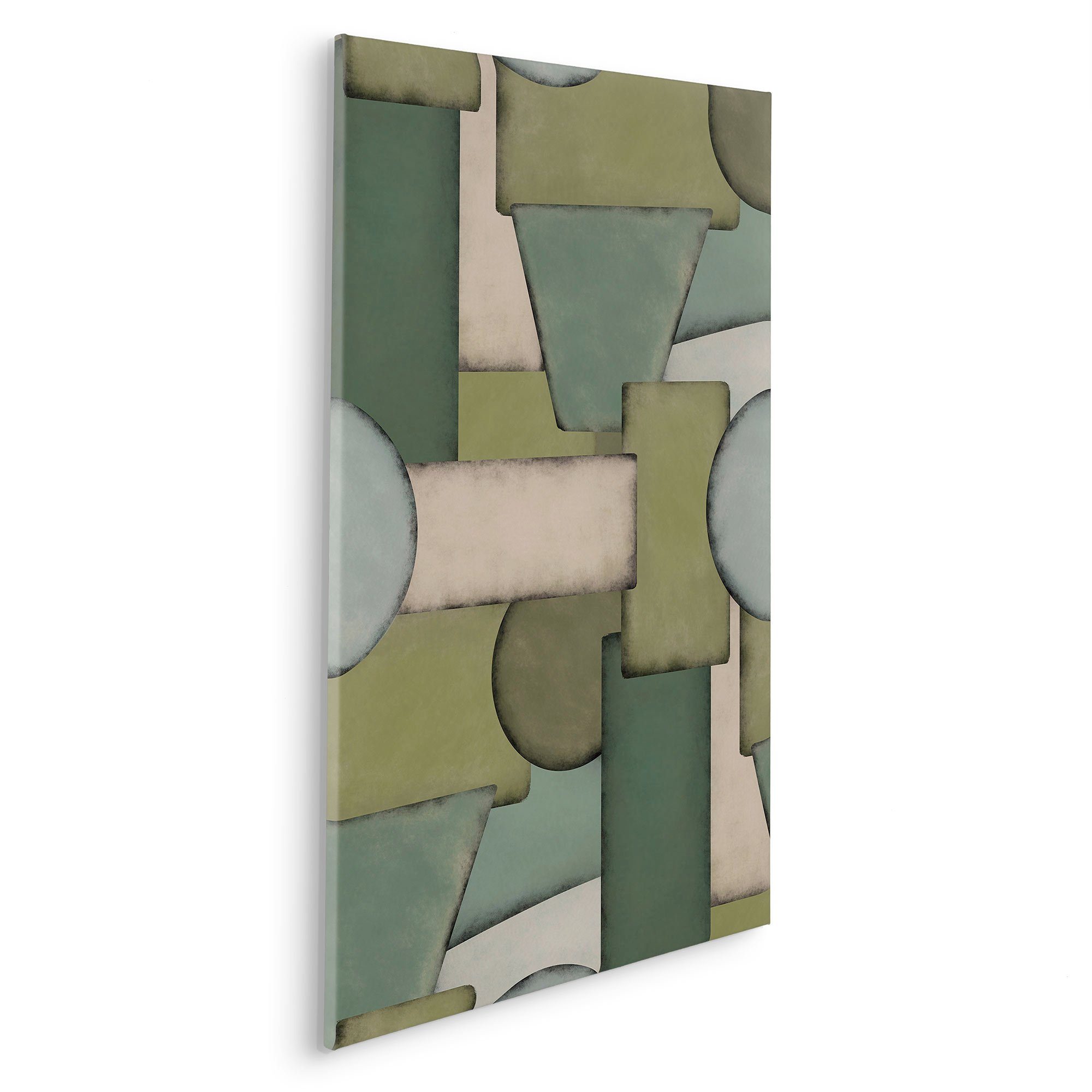 Komar Artprint op linnen Ubongo - Afmeting 60 x 90 cm Canvasdoek met echt houten frame (1 stuk)