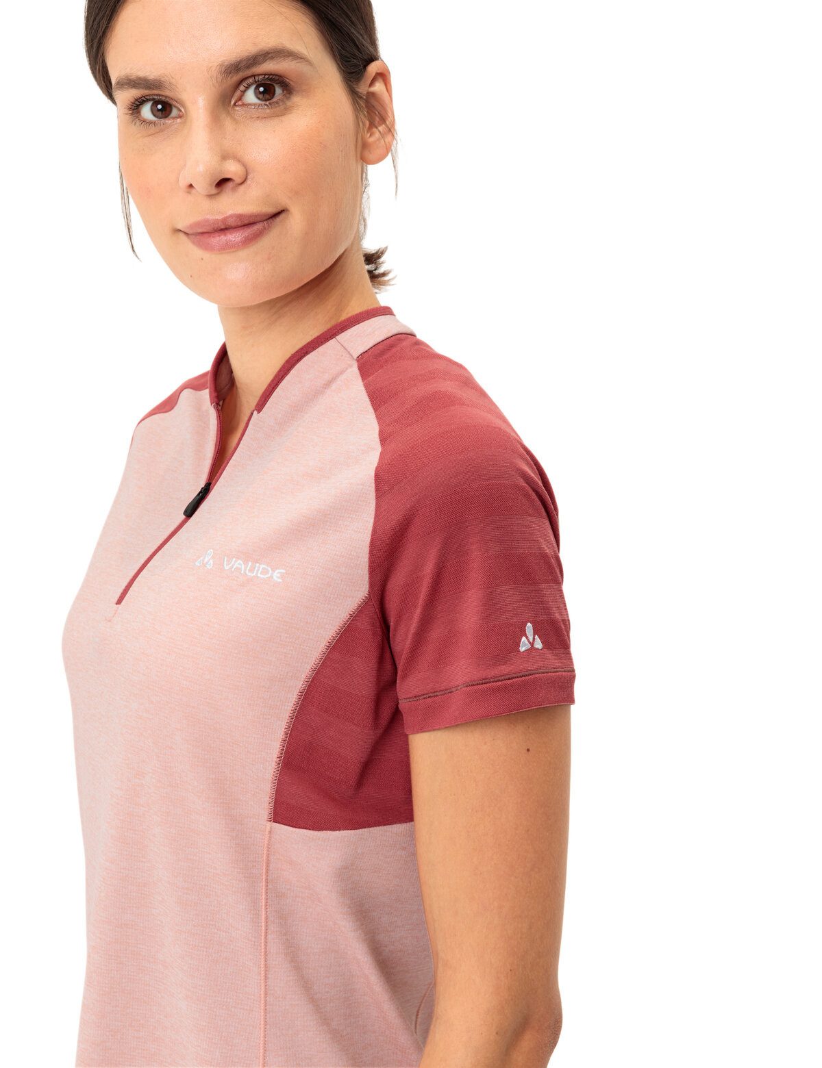 VAUDE Fietsshirt Fiets shirt met materiaalinzetten